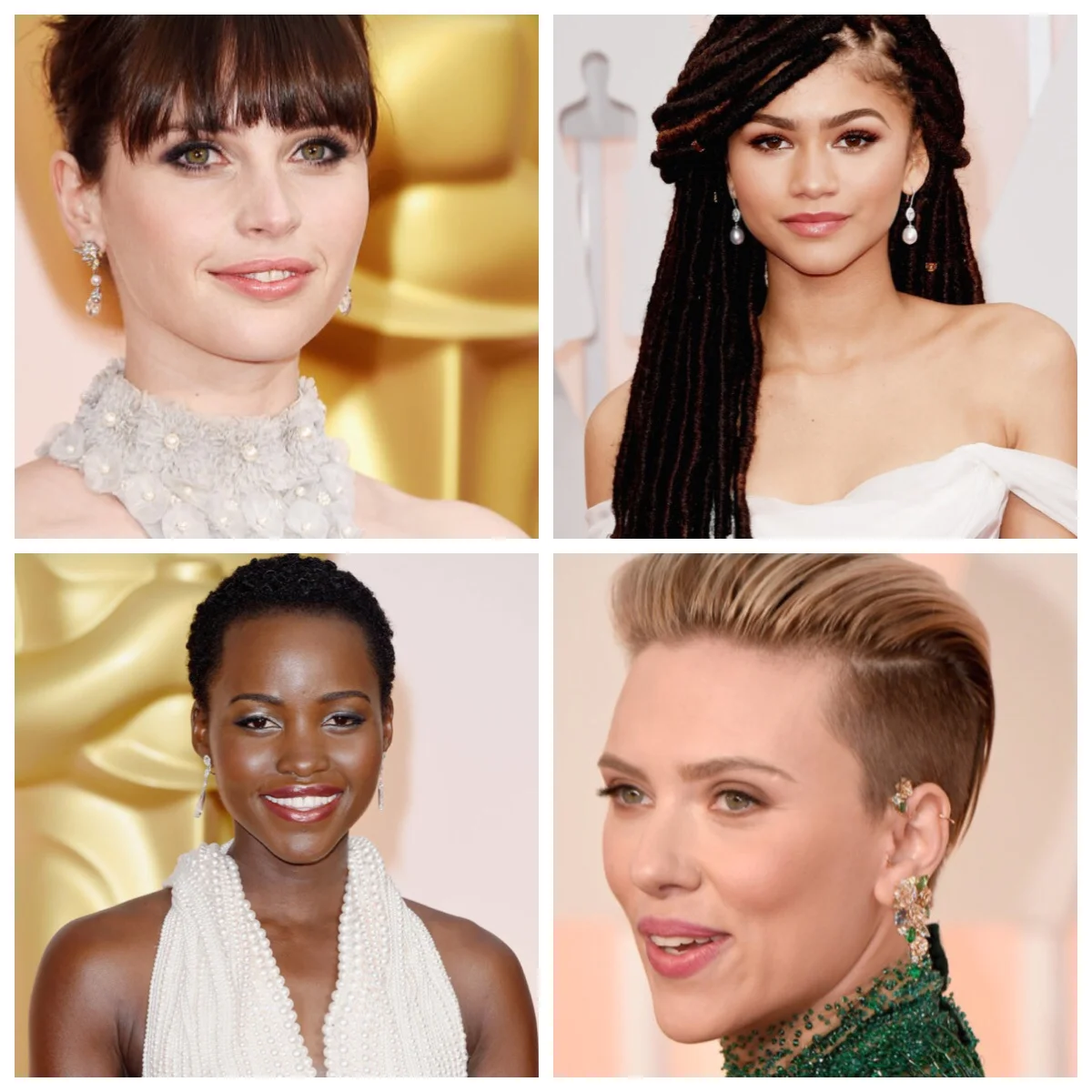 Felicity Jones Zendaya Lupita Nyong'o Scarlet Johannson