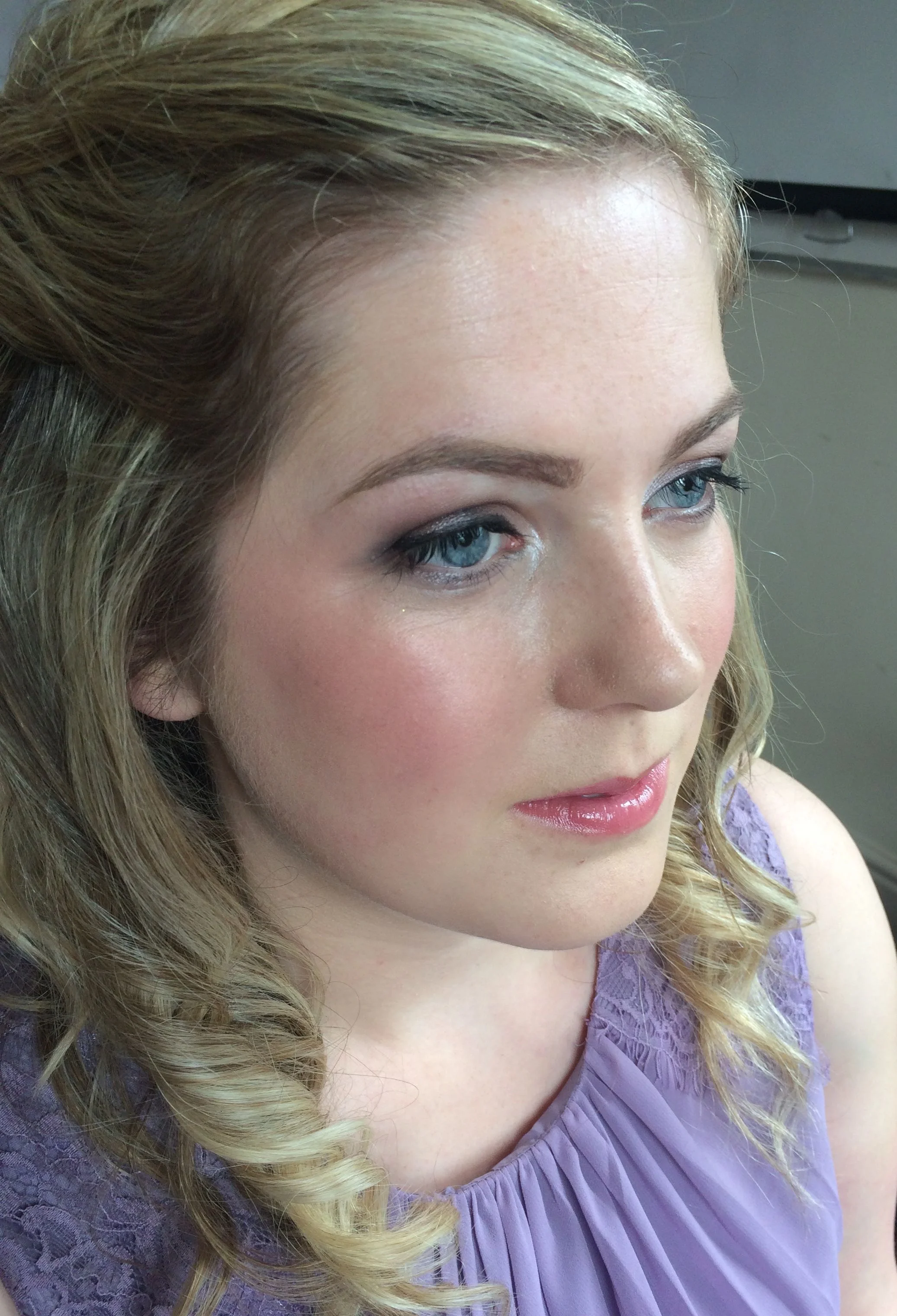 Bridal Hair And Make Up Fun At Trafford Hall Chester Orchid