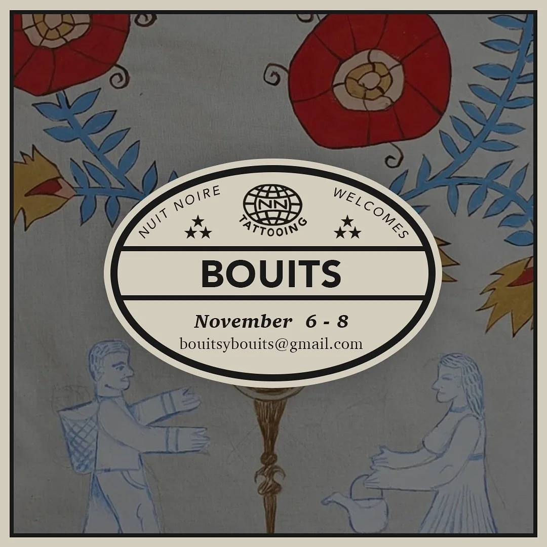 Notre amie, l&rsquo;inimitable @bouits sera de retour du 6 au 8 novembre! Contactez la par mail bouitsybouits@gmail.com pour faire une petite folie!