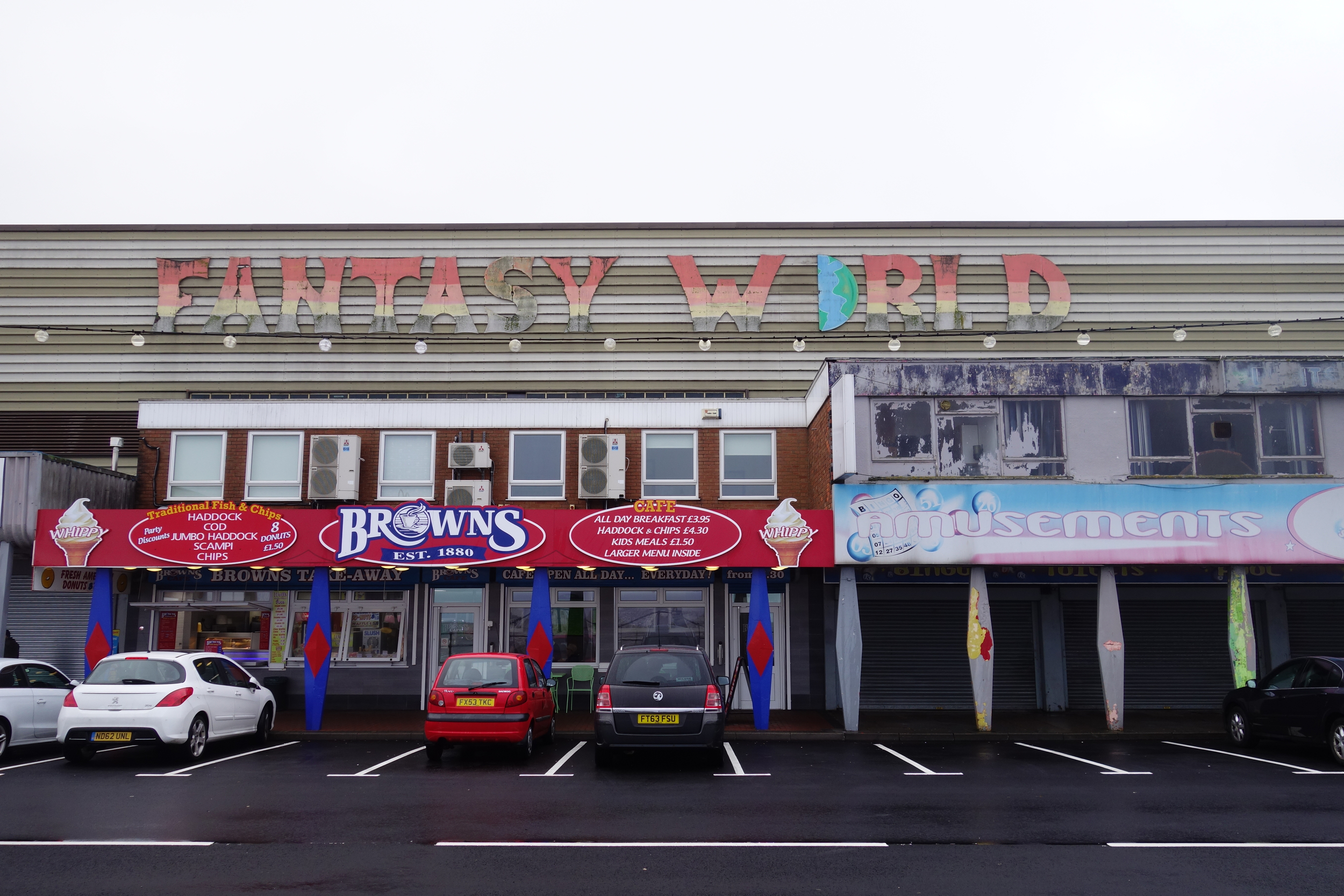  Fantasy World is a place; in Cleethorpes. 