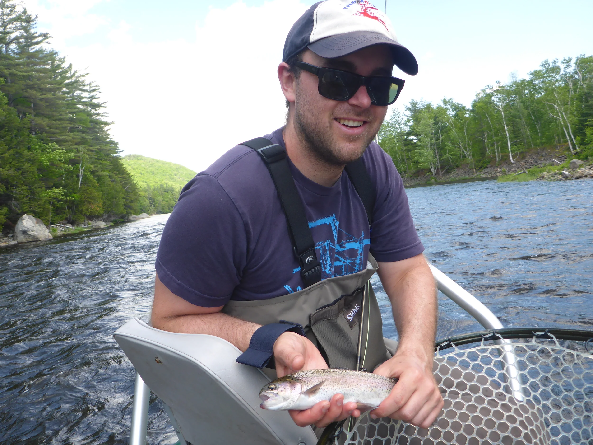 Nat with one of his many rainbows