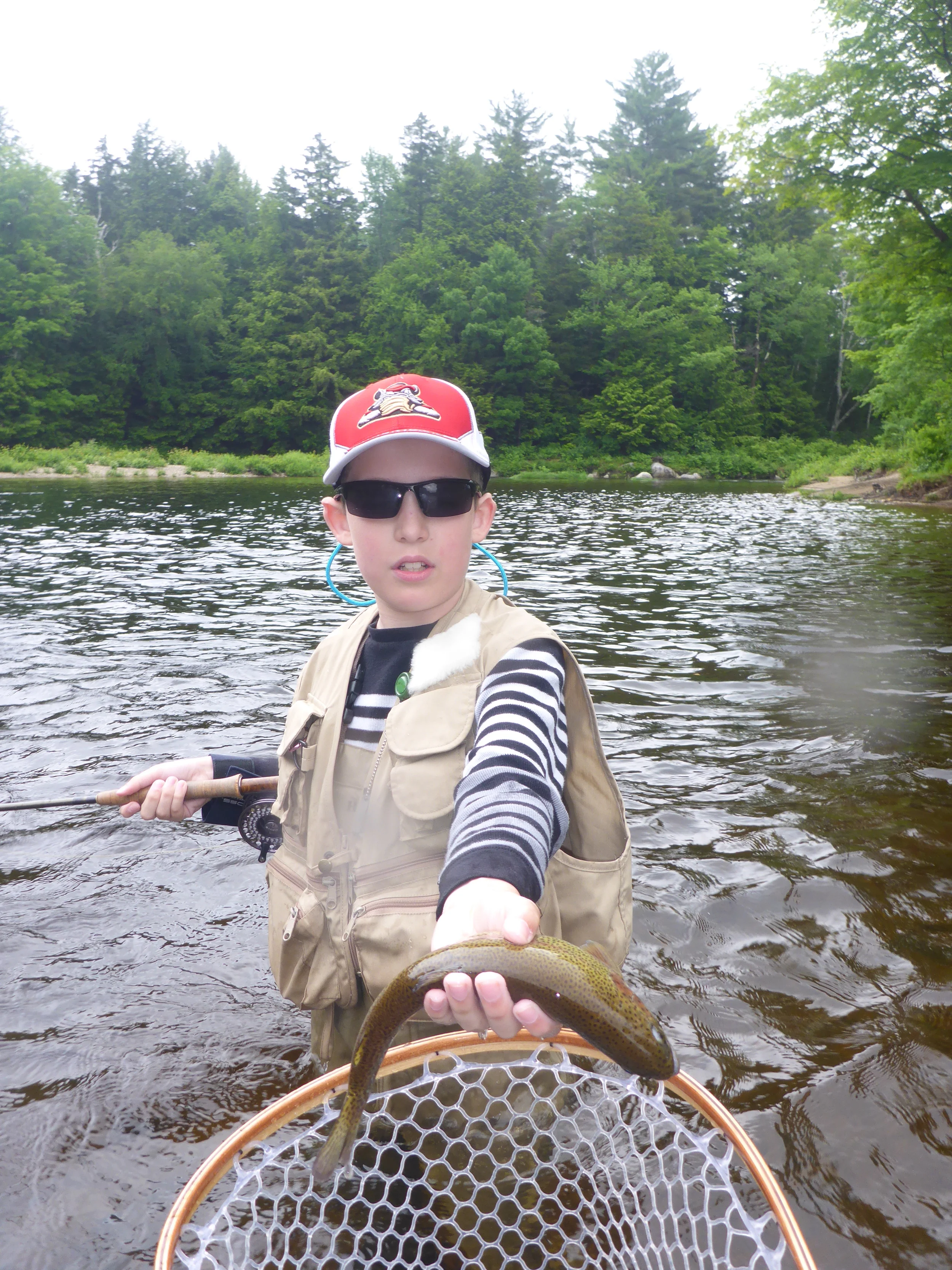 Pierce Boit with a high water Ammo Bow.
