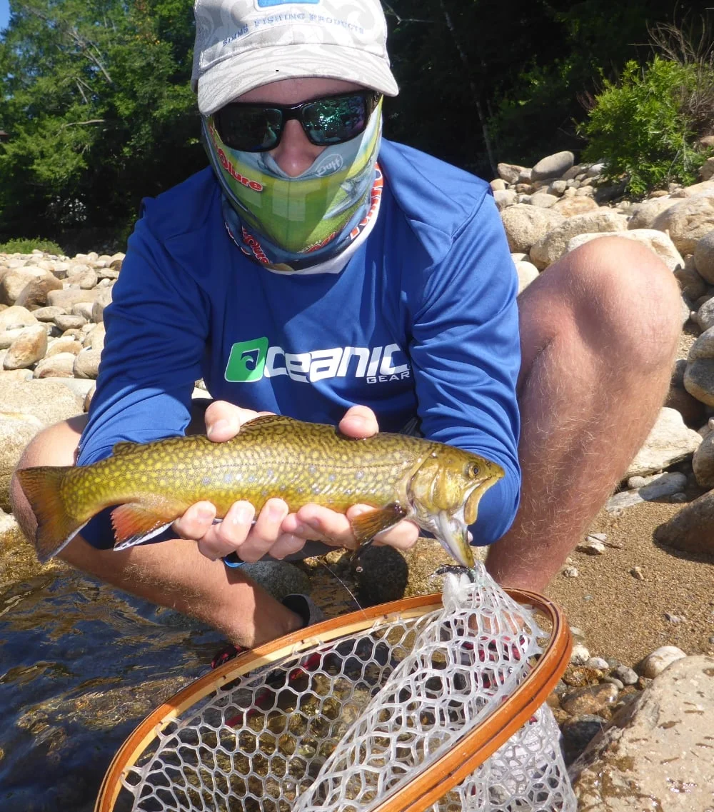 This Saco brookie took a chubby Chernobyl 