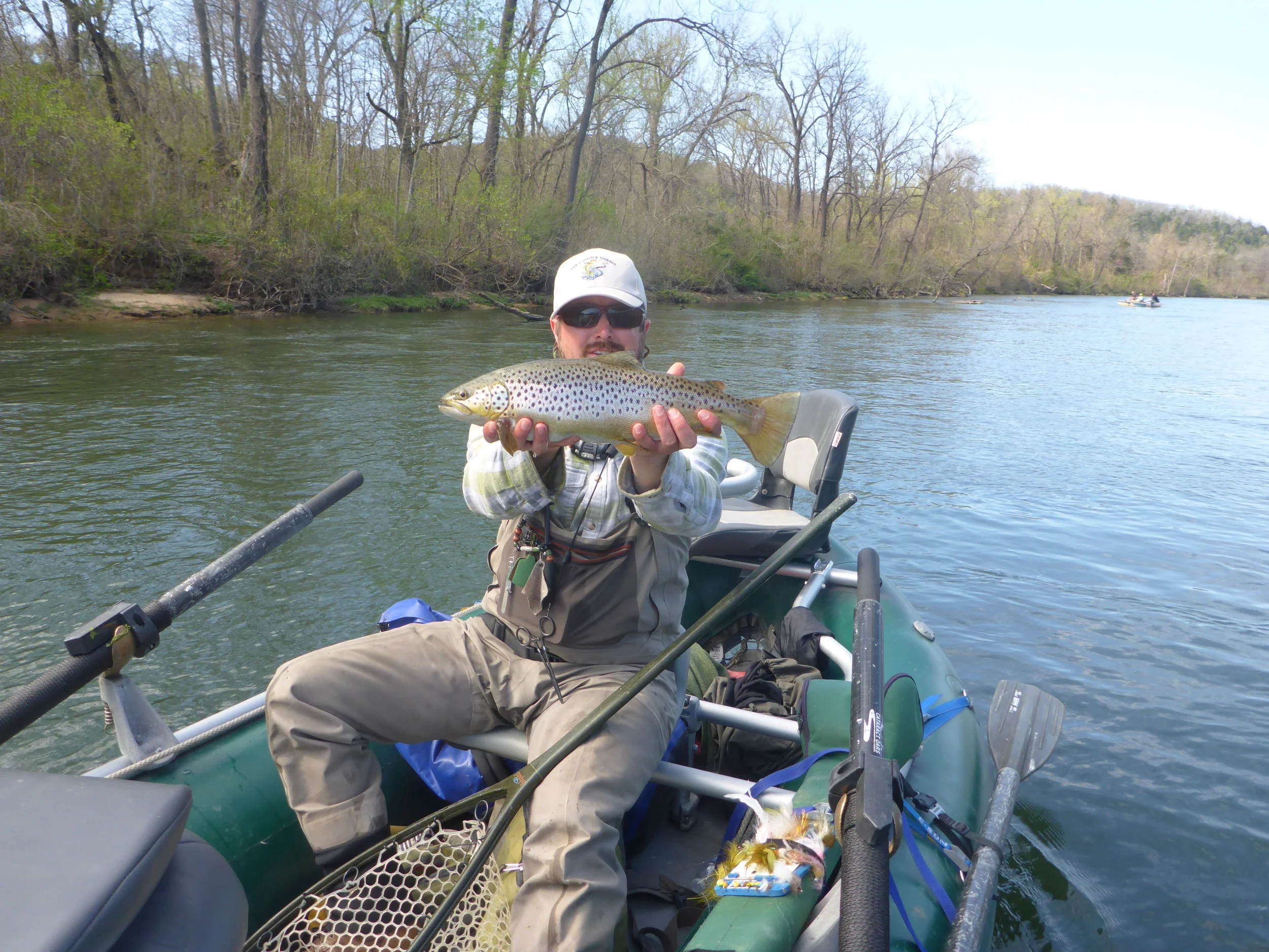 A wild Norfork brown taken on one of our favorite NH leech patterns. 