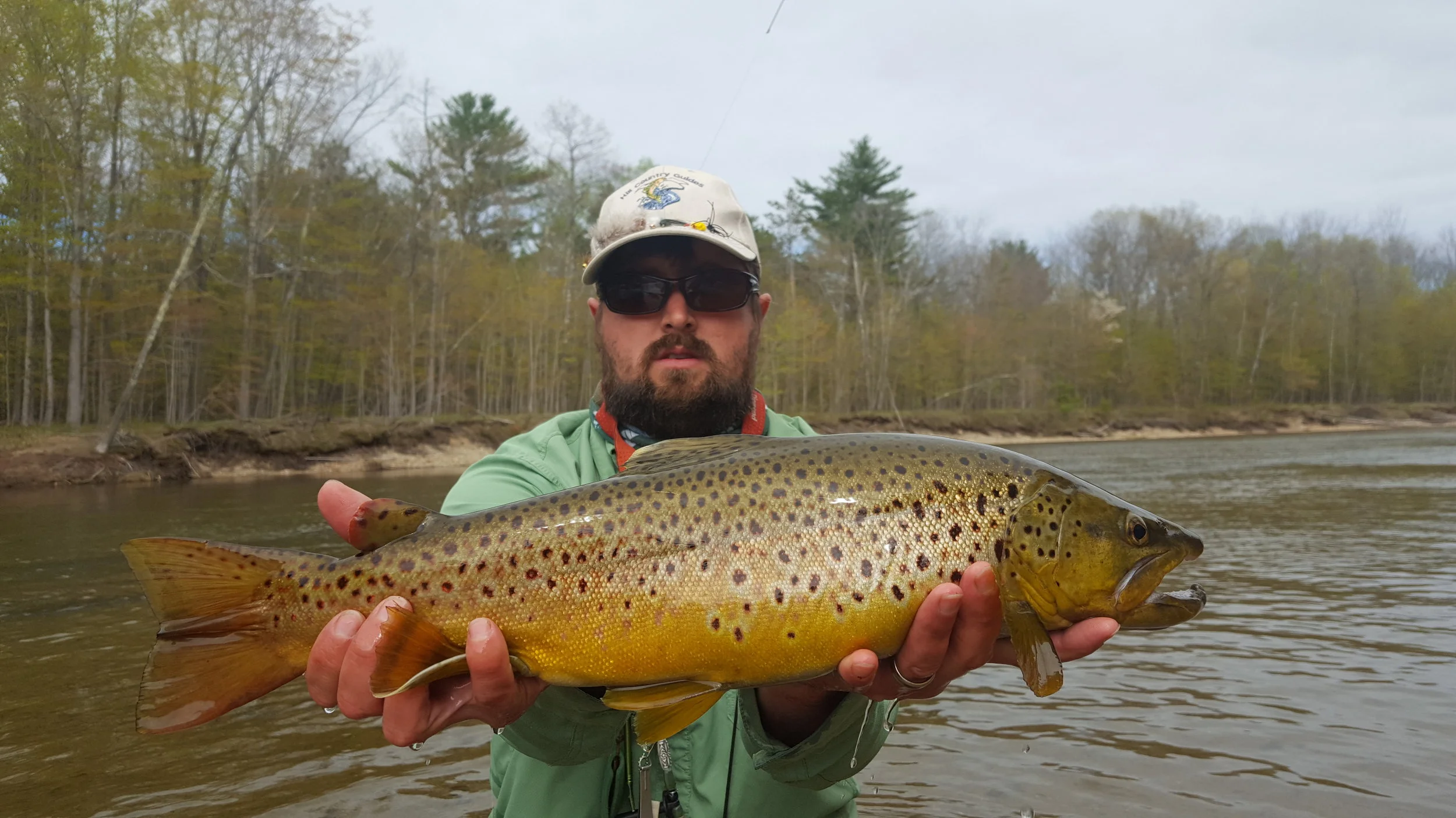 Nate with a bright male.