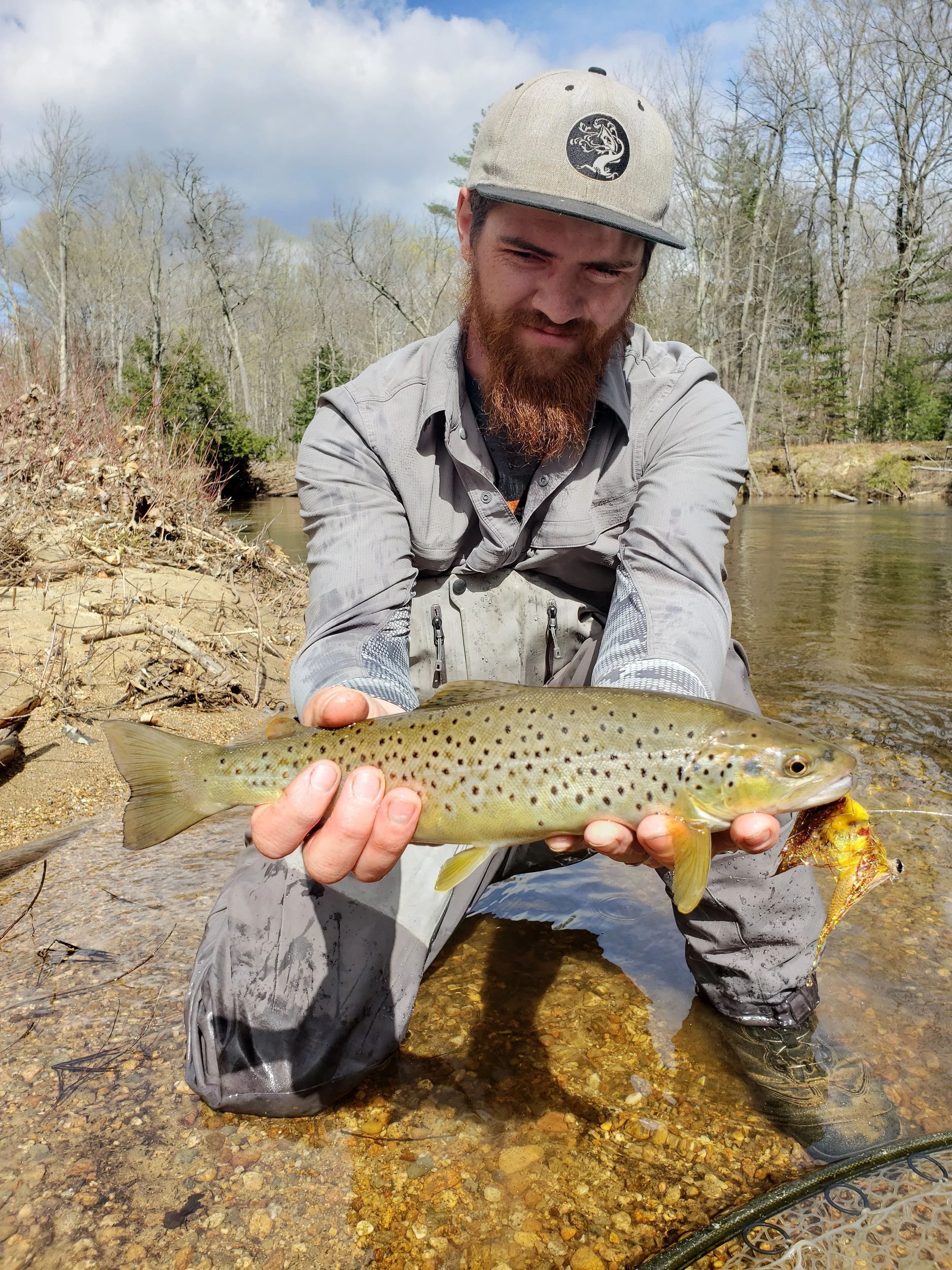 Brian Boyle with a streamer eater from our new float stretch.