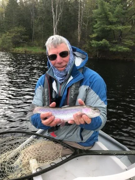 Doug and one of the four big bows he landed…a few were camera shy.