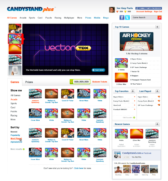 Candystand / Site Refresh