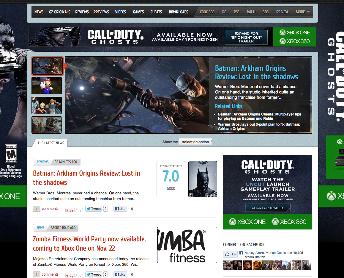 GameZone / Product Audit