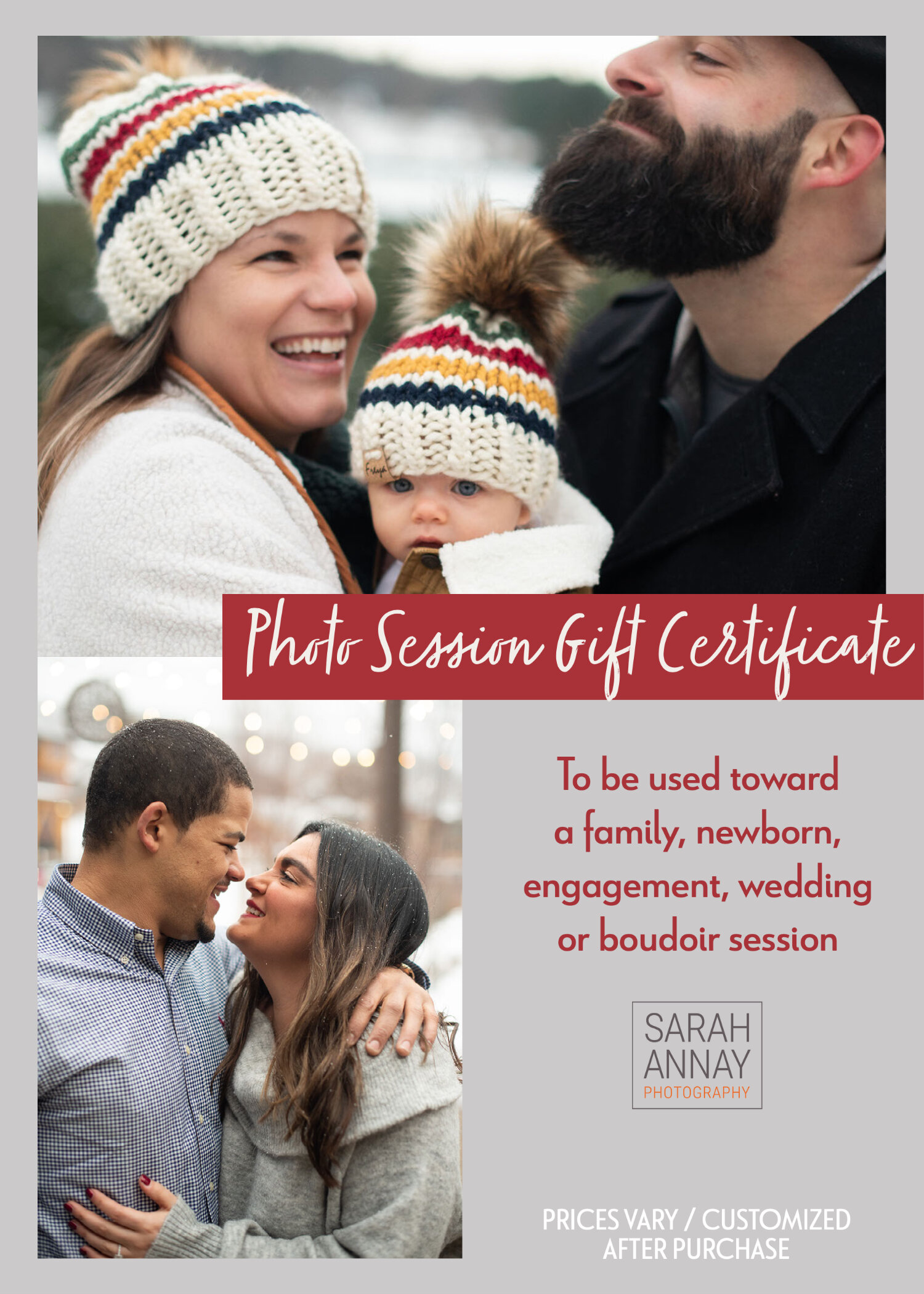 Photo Session with Sarah Annay