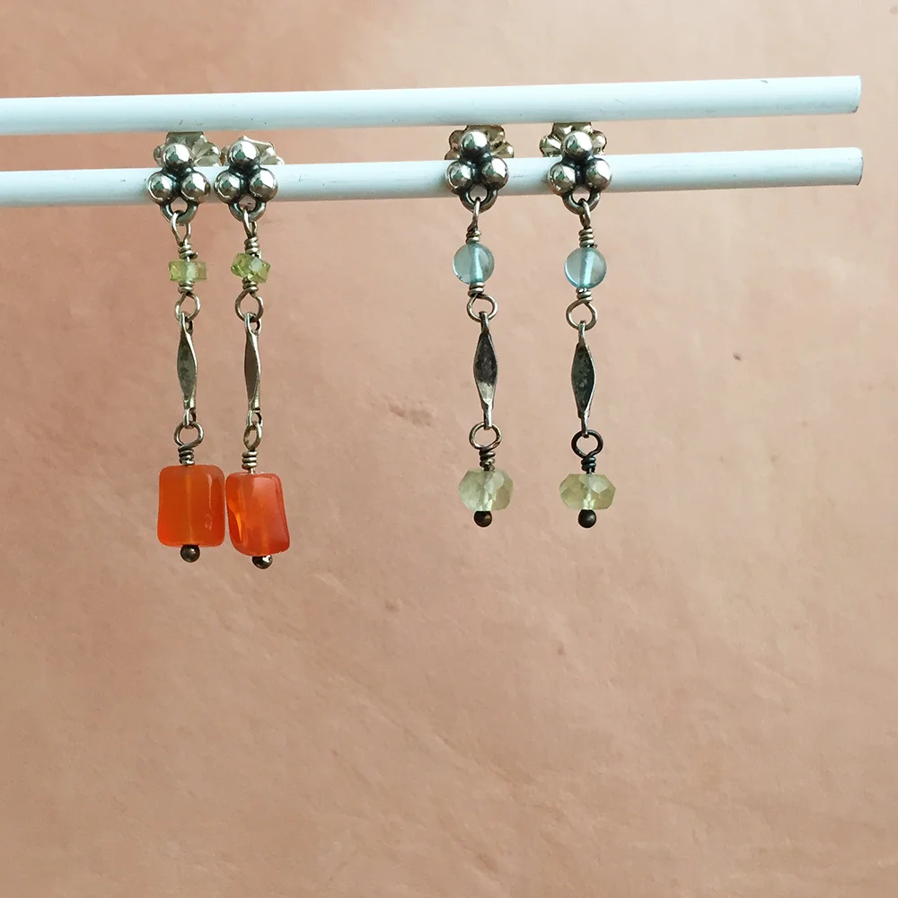Long mini earrings