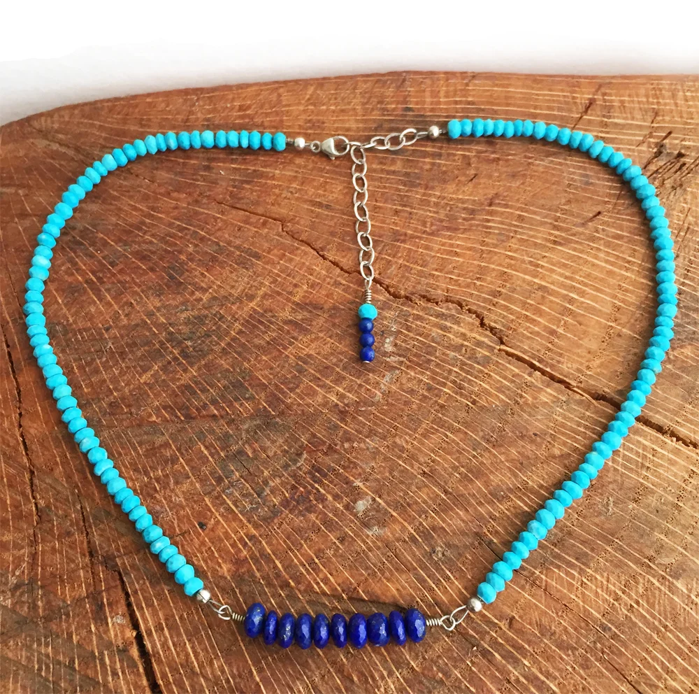 Lapis Lazuli and Turquoise Necklace