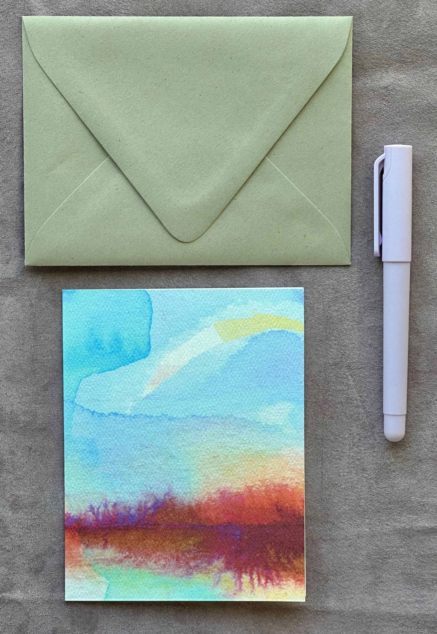 Greeting Card Watercolor GCW26V