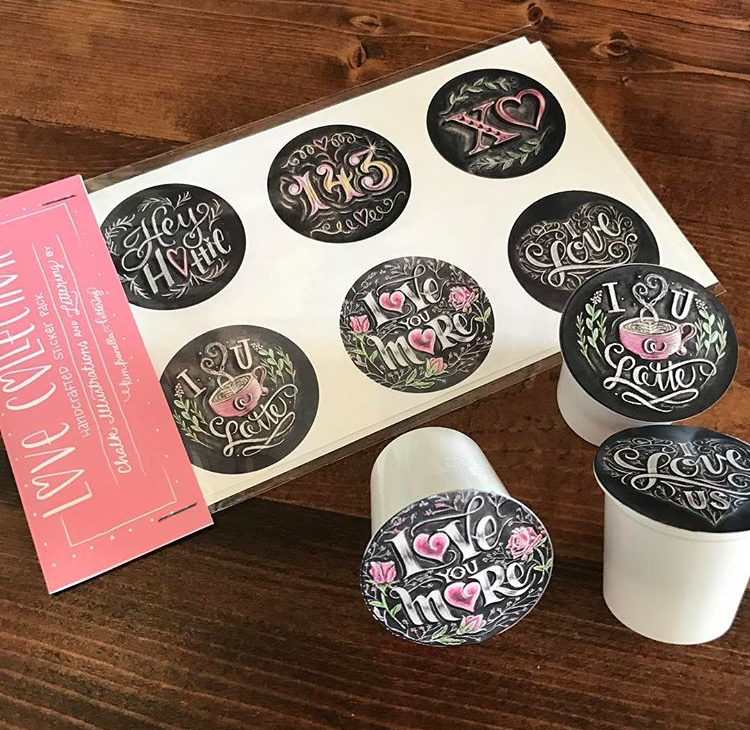 K-Cup Stickers