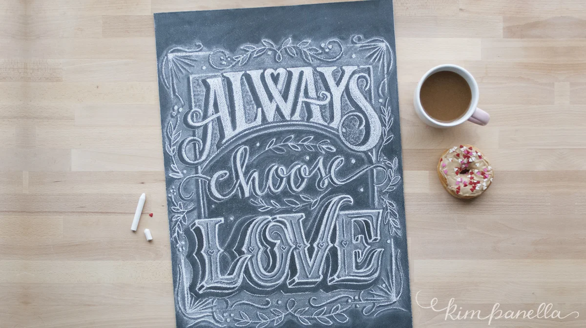 Hand Lettering Chalk