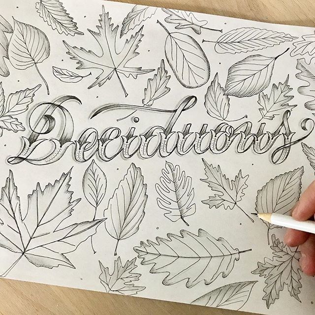 🍃Cheers to leaves and deciduous trees! 🌳 Another day and another page down and headed for the Garden Journal. Did you know trees that drop their leaves at maturity are classified as deciduous trees? Plus knowing where to plant these around your hom