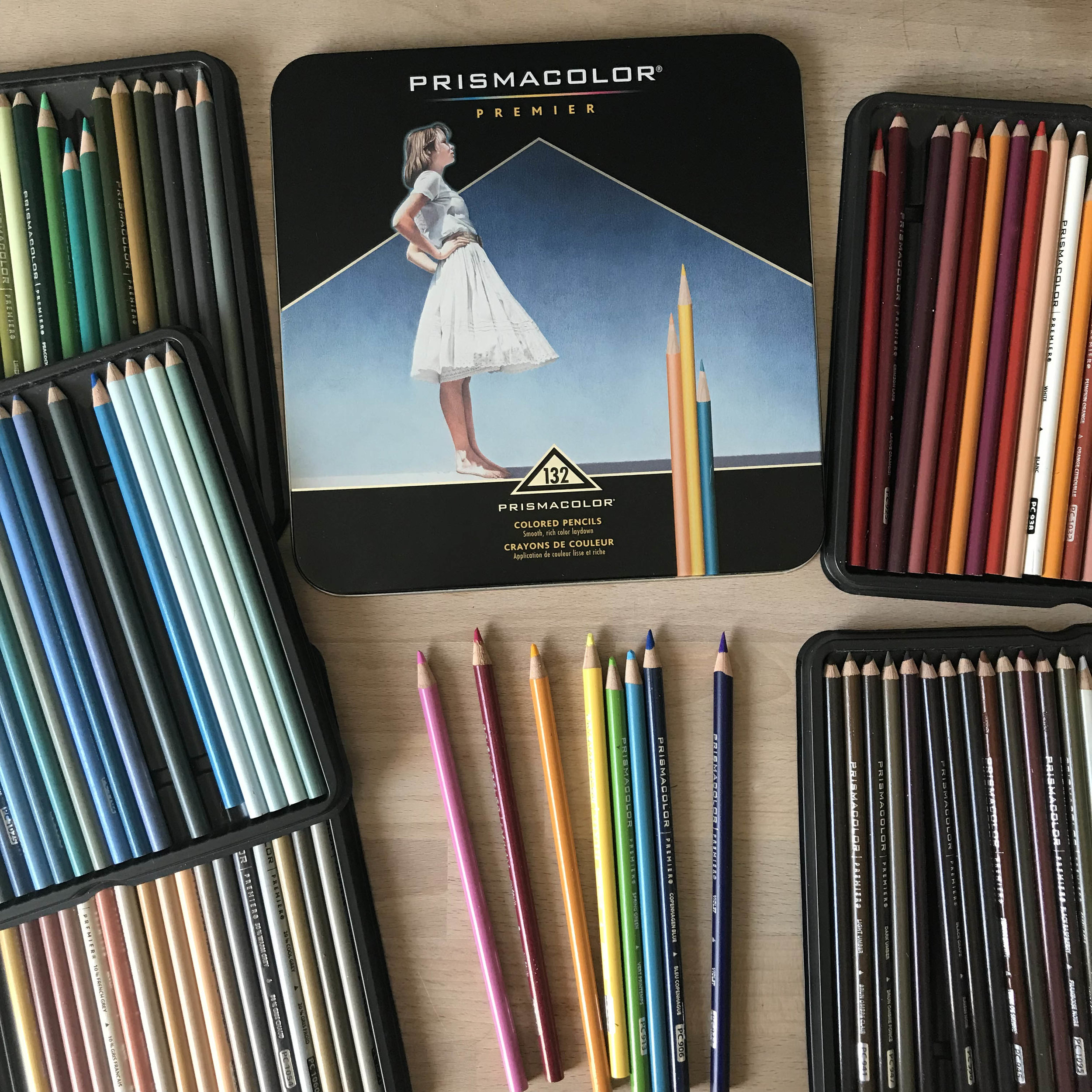Premier Colored Pencils 132 Pack