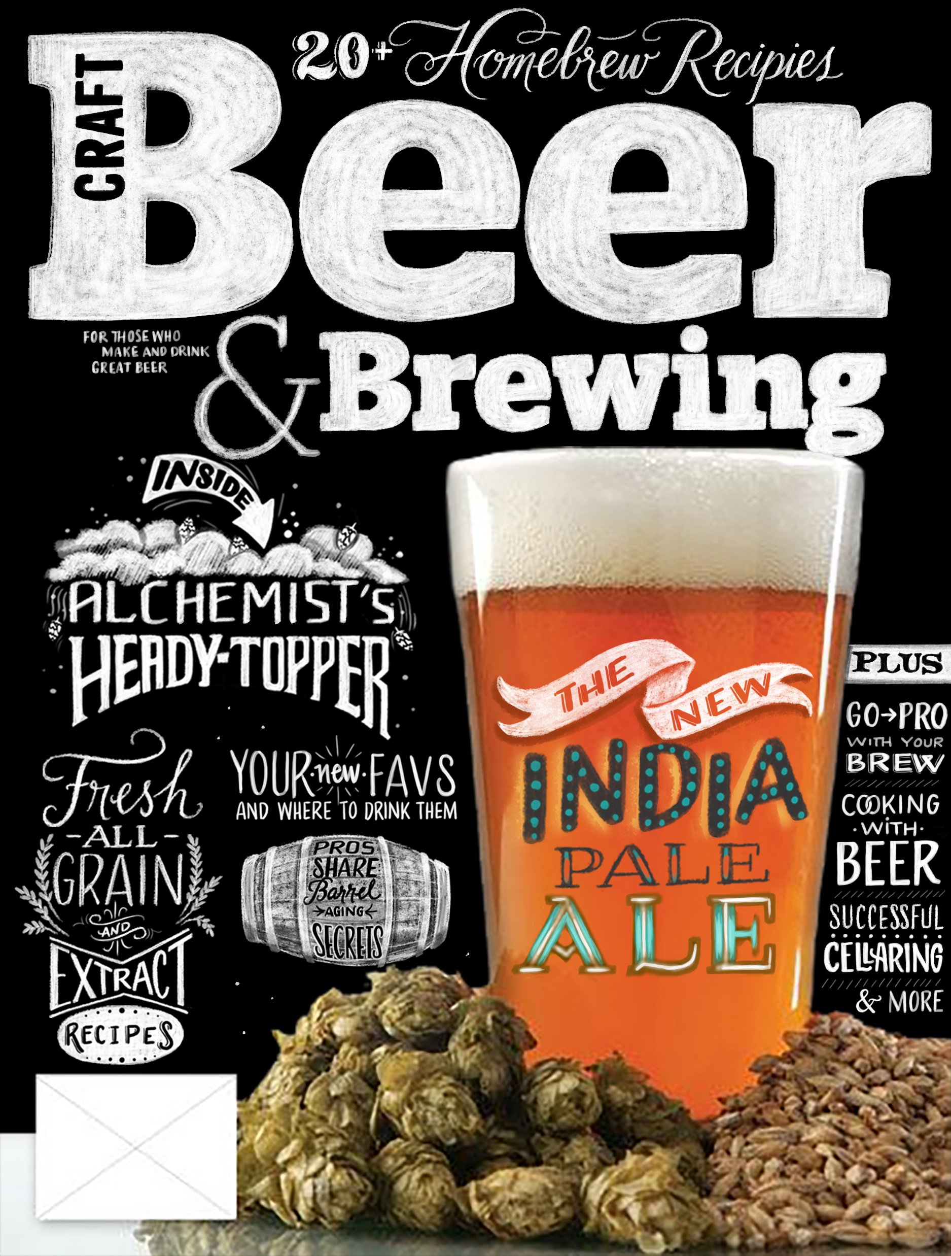 Craft Beer & Brewing Cover Concept