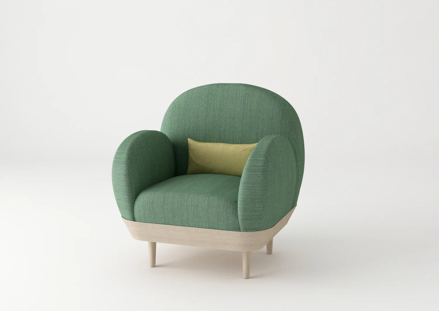 Basket sofa by SIlvia Ceñal