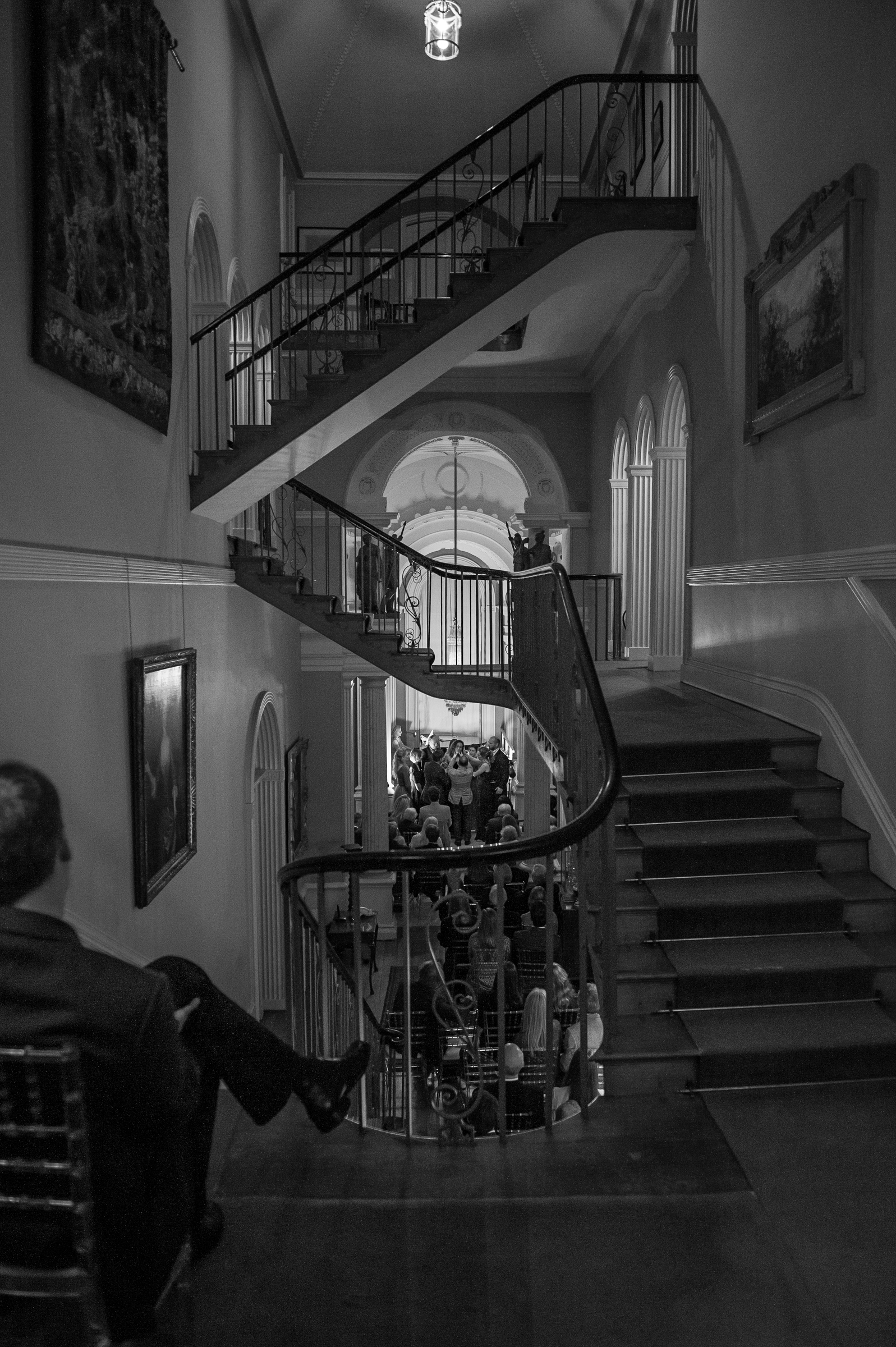 Jamie's amazing staircase.