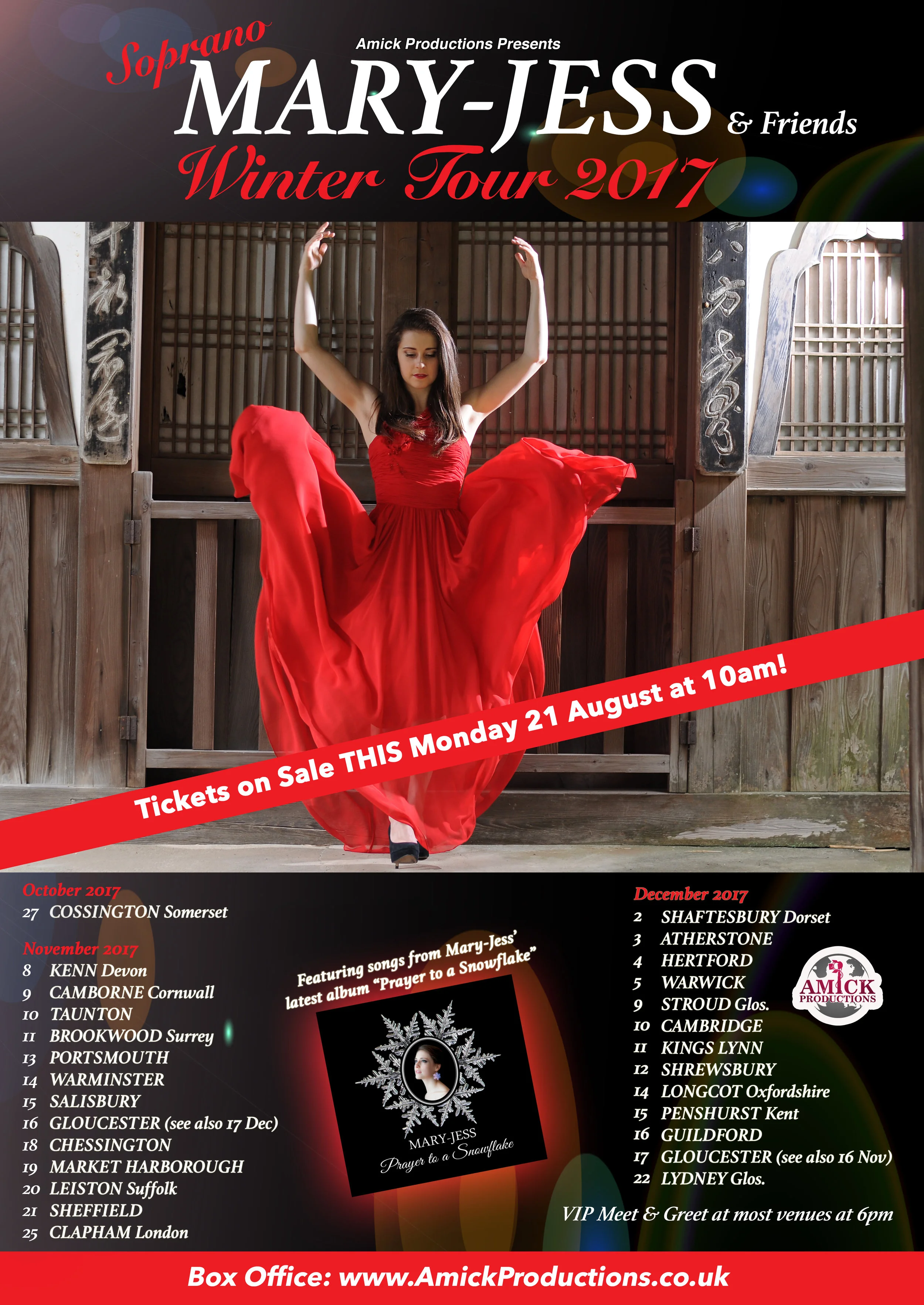 Mary-Jess and Friends Winter Tour 2017