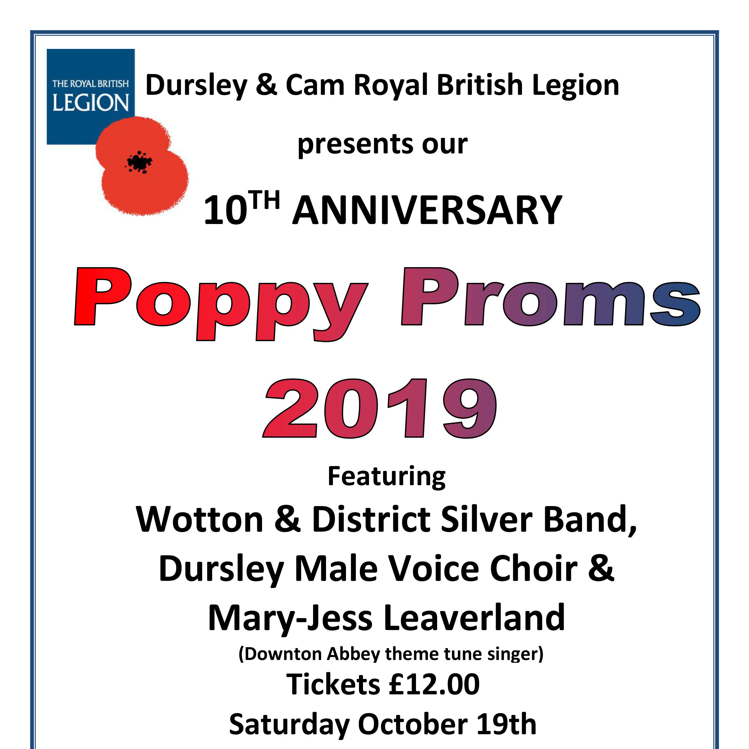Cam and Dursley RBL 10th Anniversary Proms!