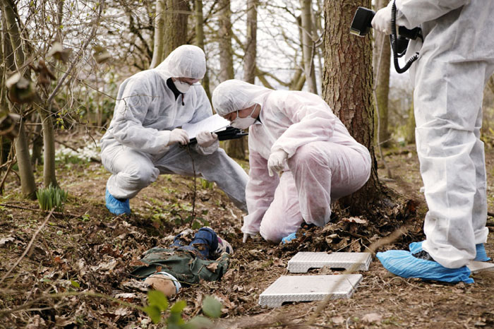 Officers in Forensic Training