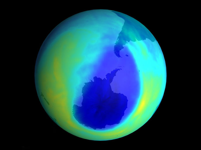 Atmospheric Ozone Levels