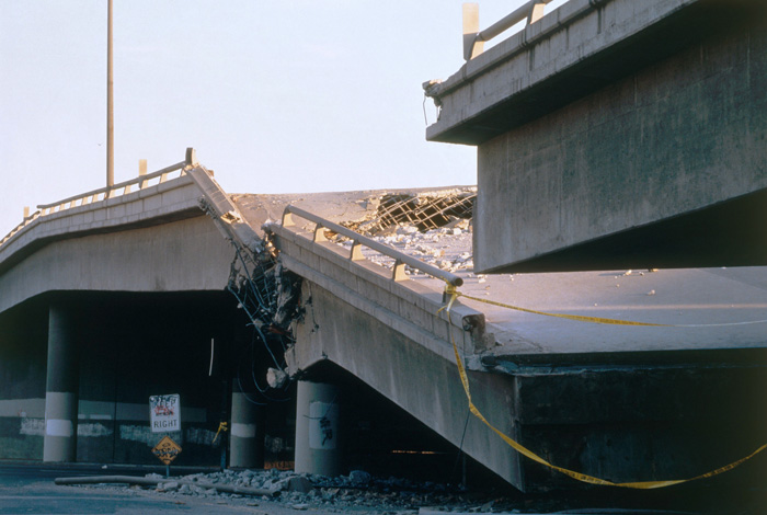 Damaged Overpass, L.A.