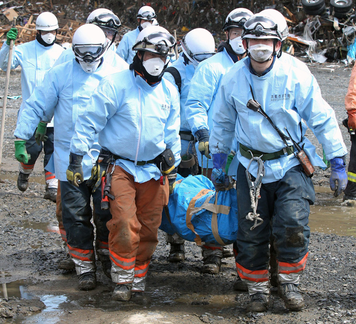 Rescue Workers, Japan, 2011