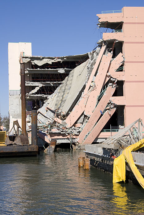 Garage collapse