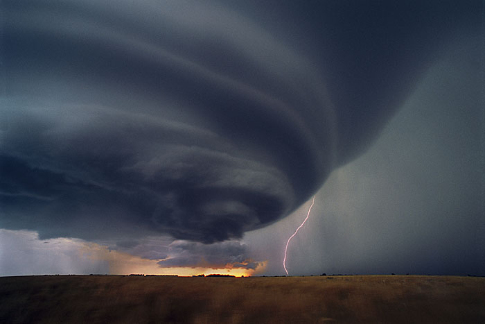 Weather, Storm Supercell with Lightning