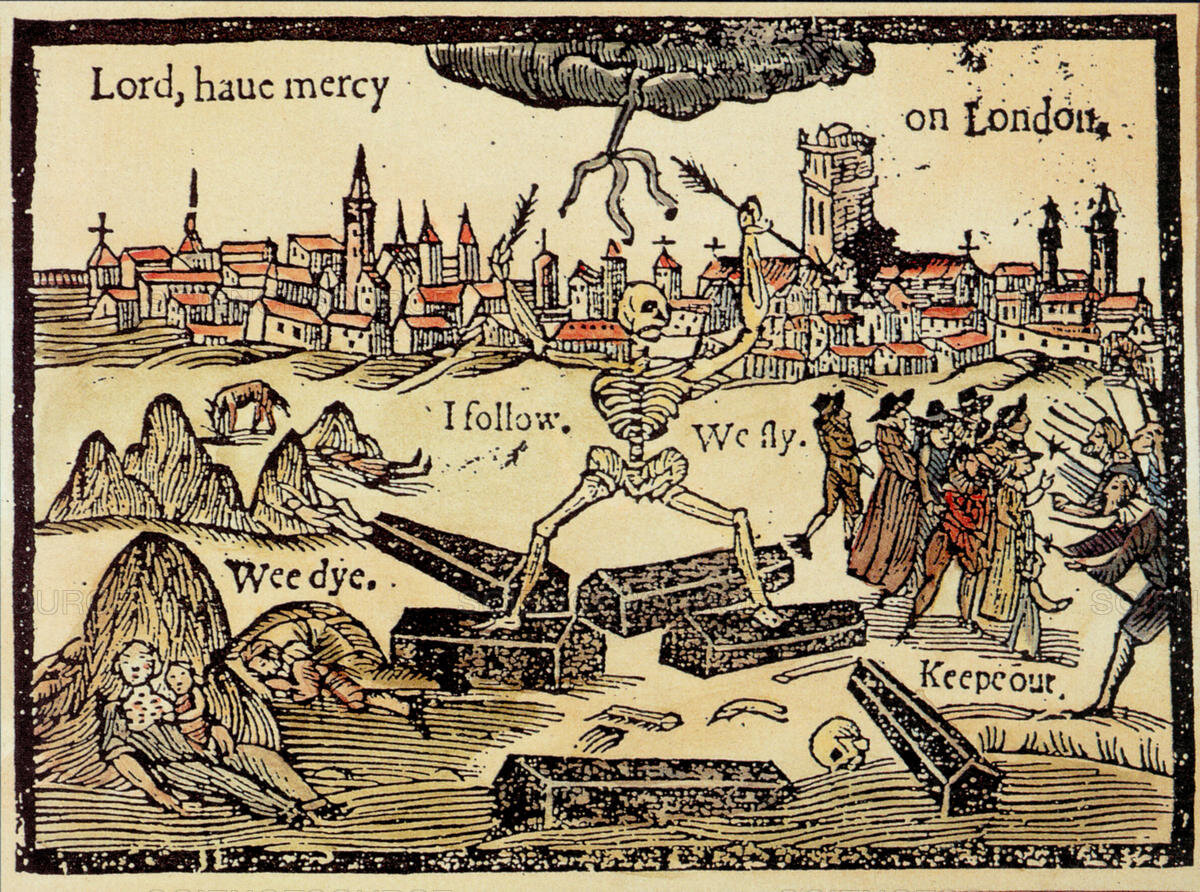 Black Death, Bubonic Plague, 1625