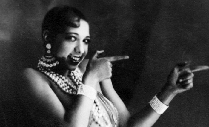 Singer and Dancer Josephine Baker