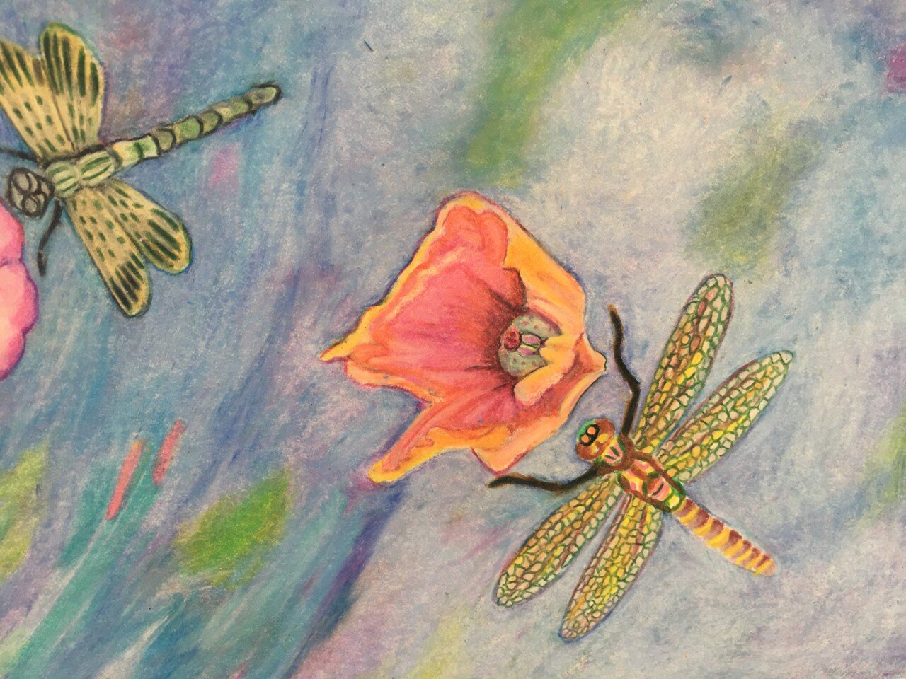 The Dragonflies Reaping the Whirlwind, Detail