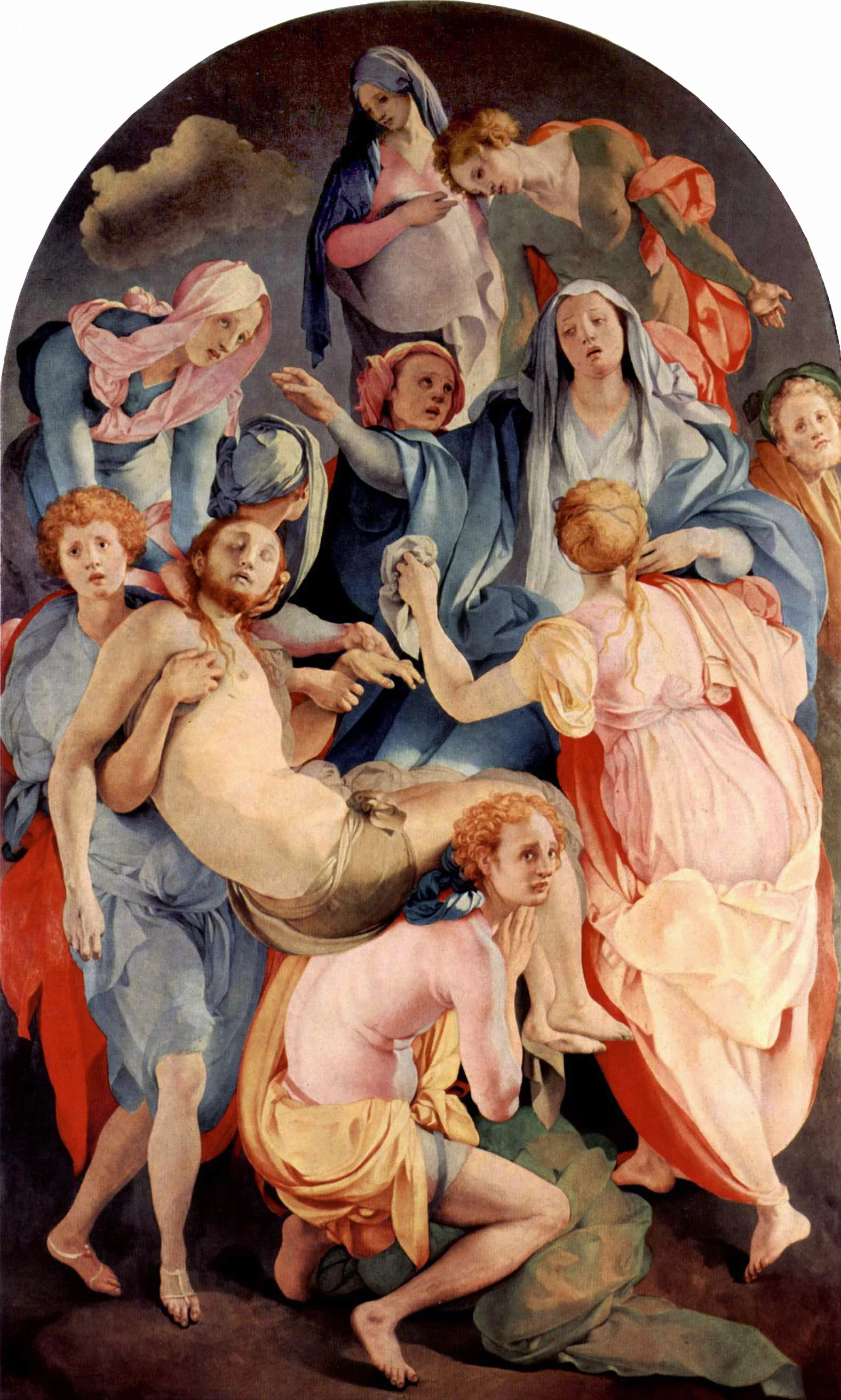 Jacopo Pontormo,&nbsp;The Deposition from the Cross,&nbsp;Oil on wood, ca. 1525-1528