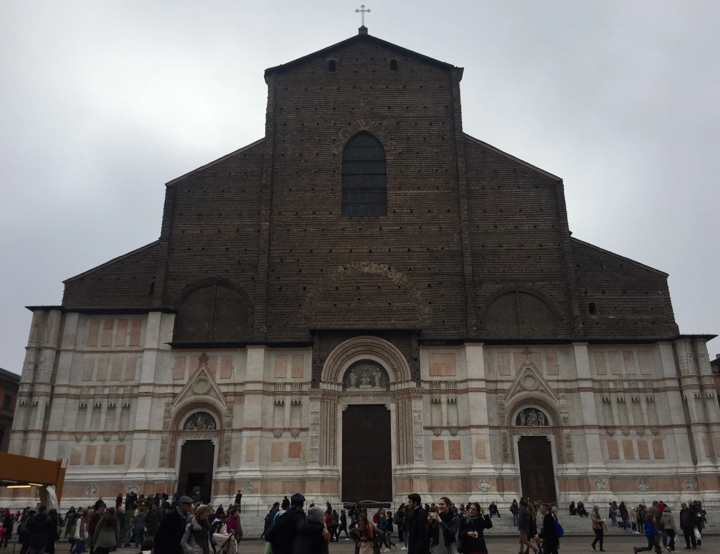 Exterior of the Basilica di San Petronio, 1390 A.D.
