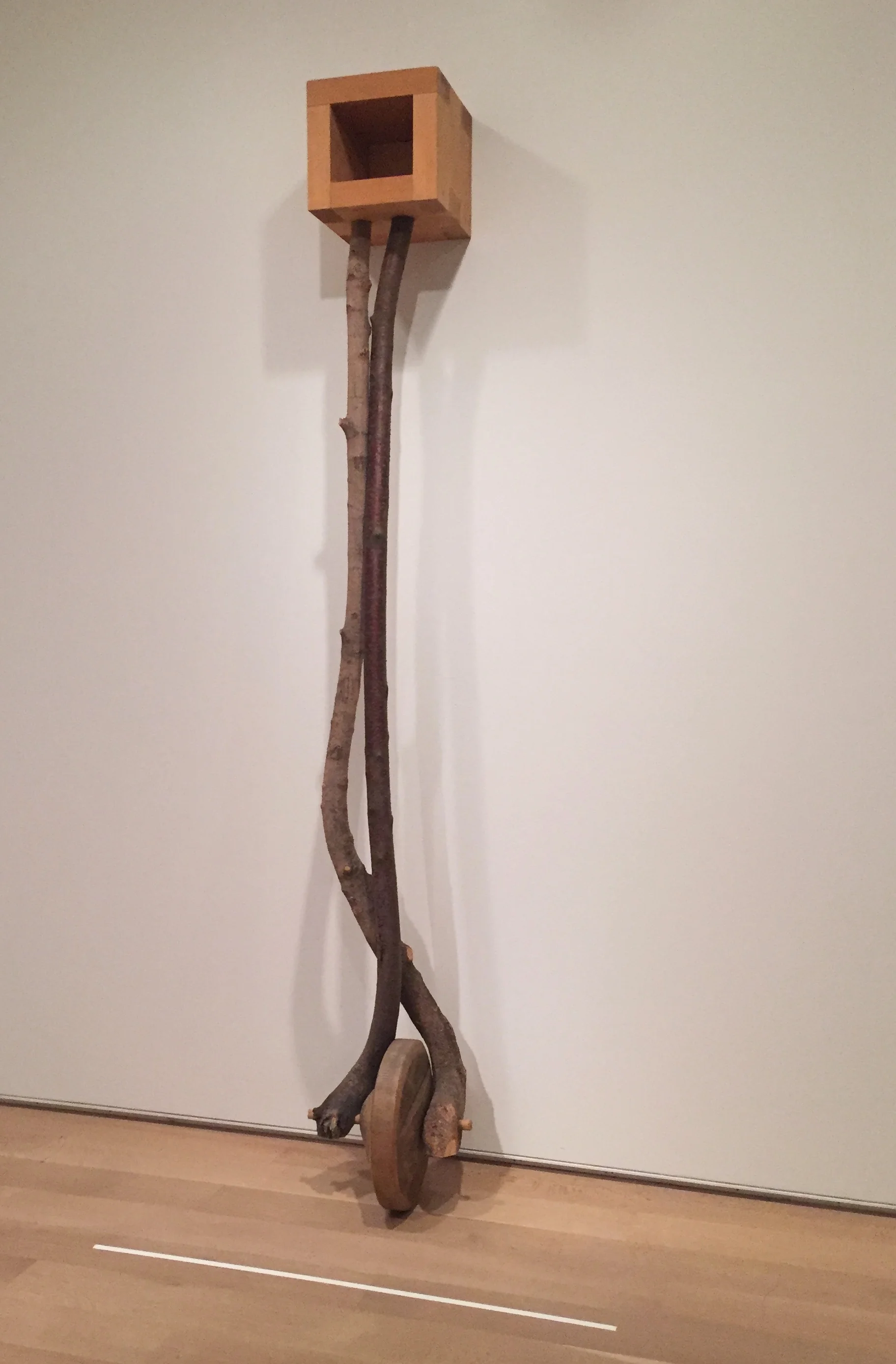 Martin Puryear, Sanctuary, 1982, Pine, maple, and cherry