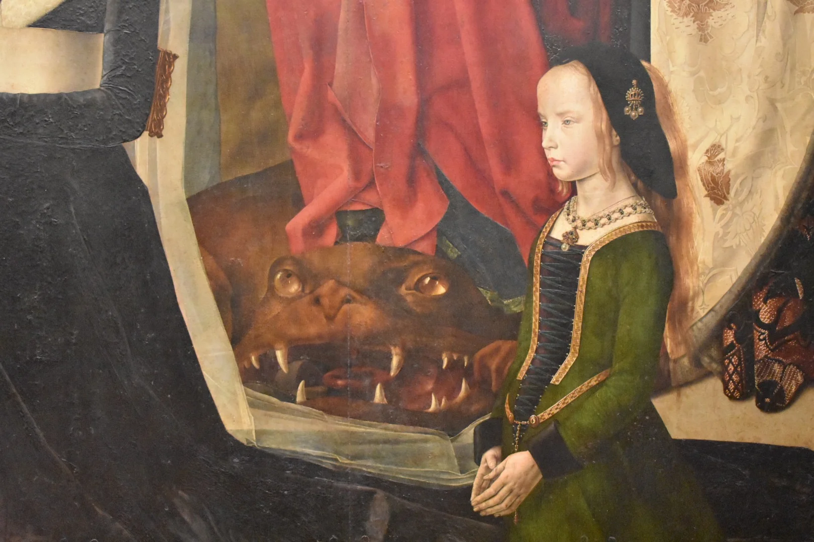 Hugo van der Goes, detail from the Portinari Altarpiece, c. 1475, oil on wood