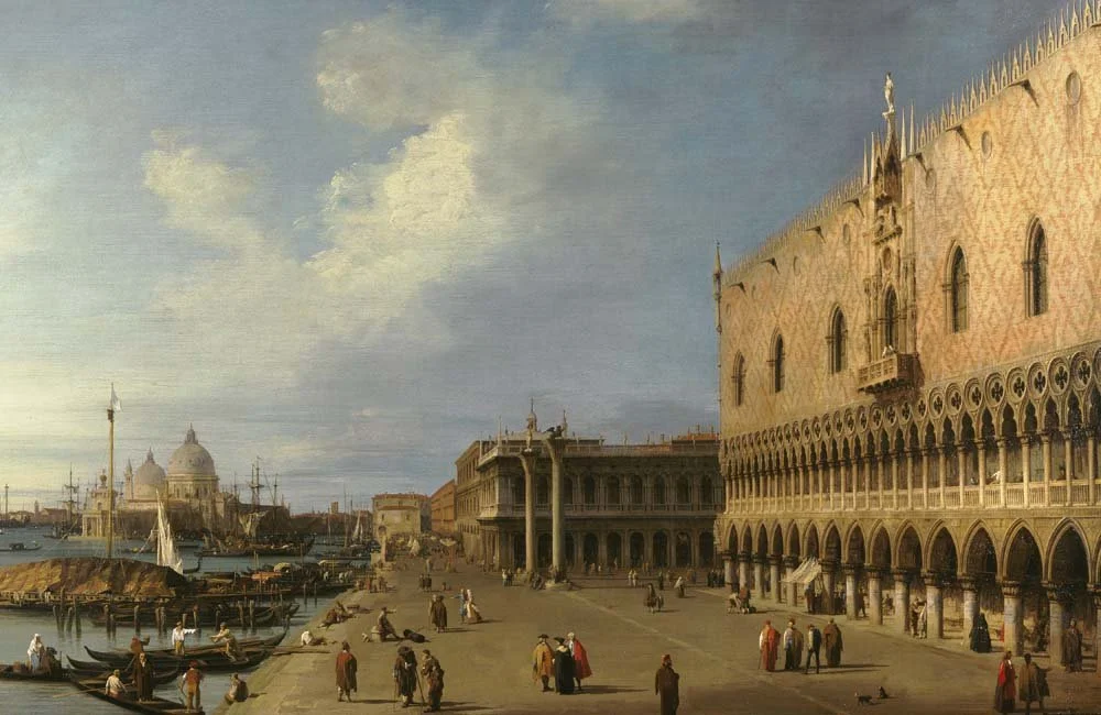 Canaletto, View of the Ducal Palace in Venice, before 1755, Oil on canvas