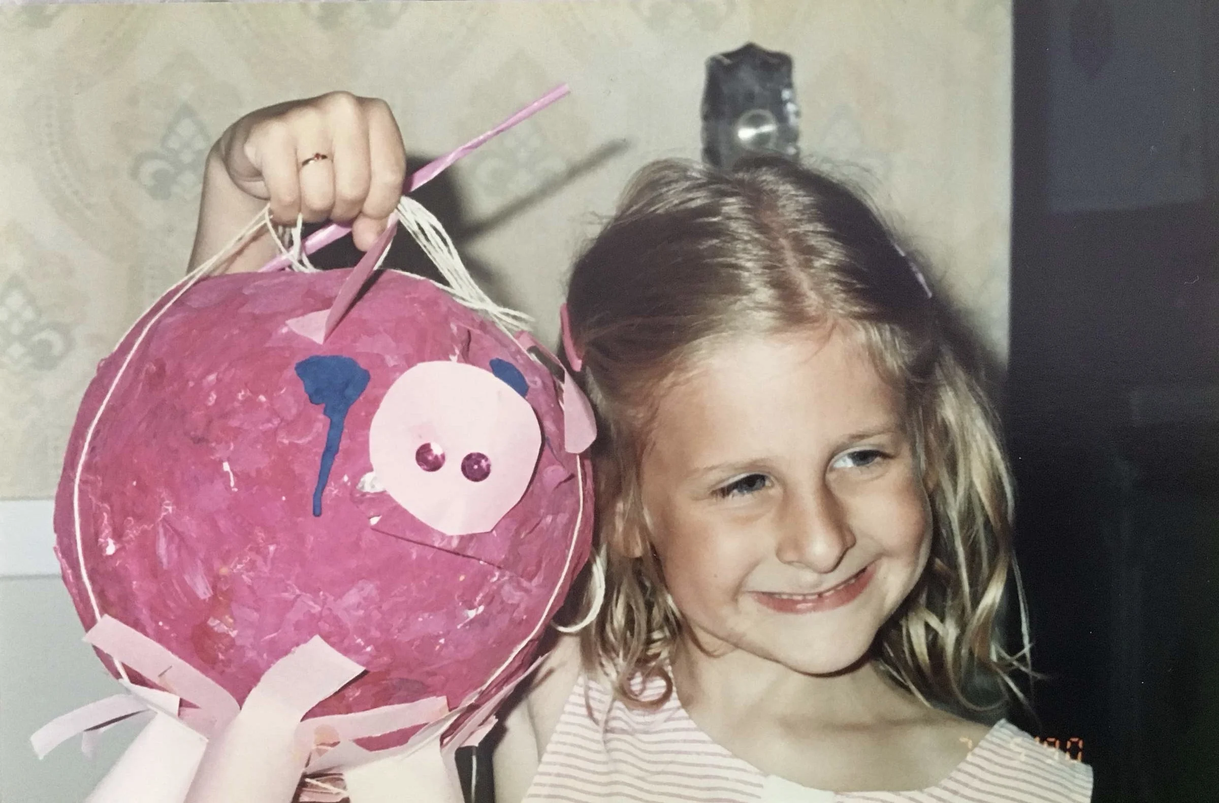 Five-Year-Old Me With an Art Project