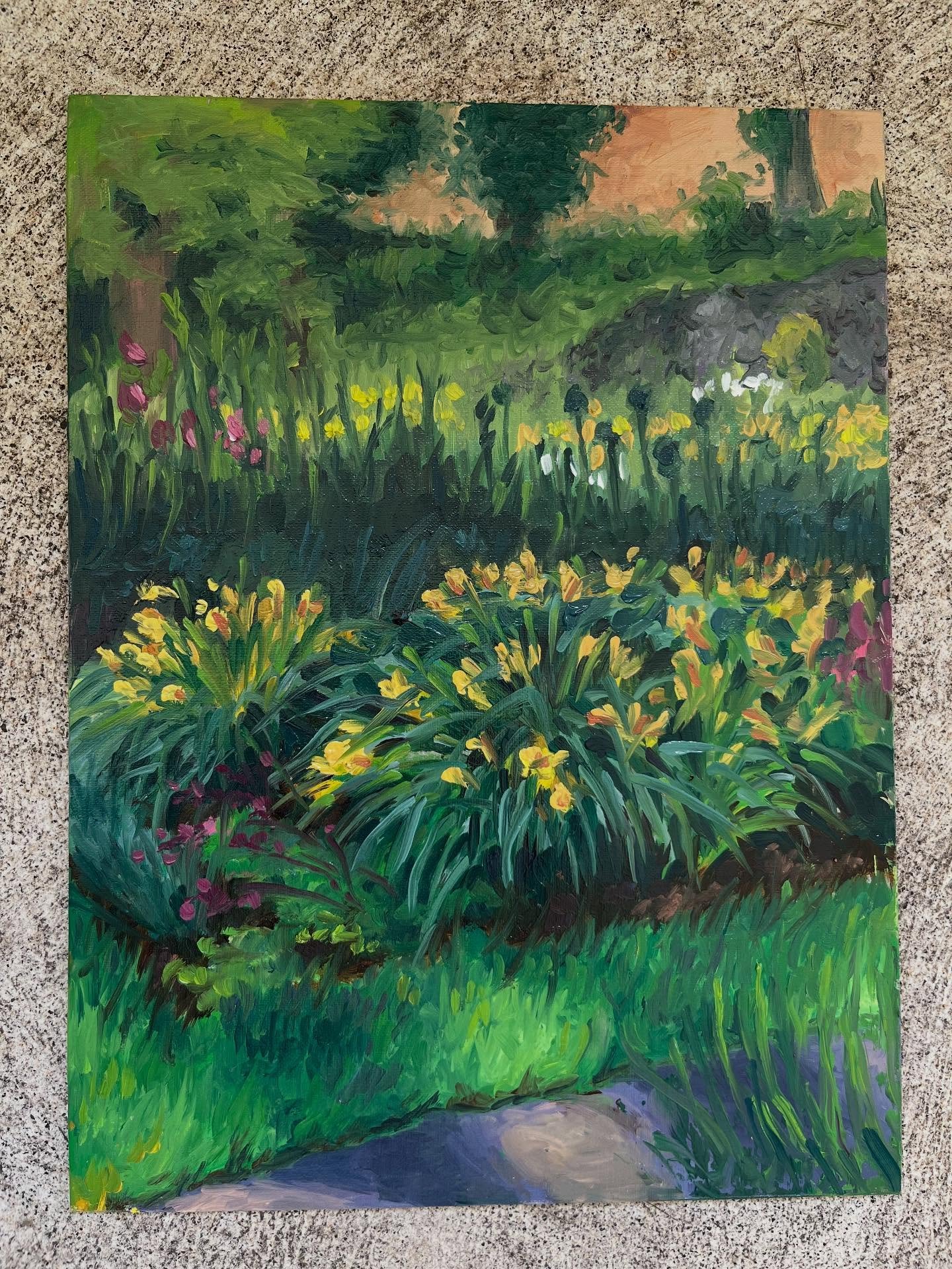 Finishing strong with two pieces today. The sky one&rsquo;s a little weird, but sometimes that&rsquo;s good. @artplusgallerypa #artplusgallerypa #pawr2025 #pleinairpainting #pleinairartist #paintingoutdoors