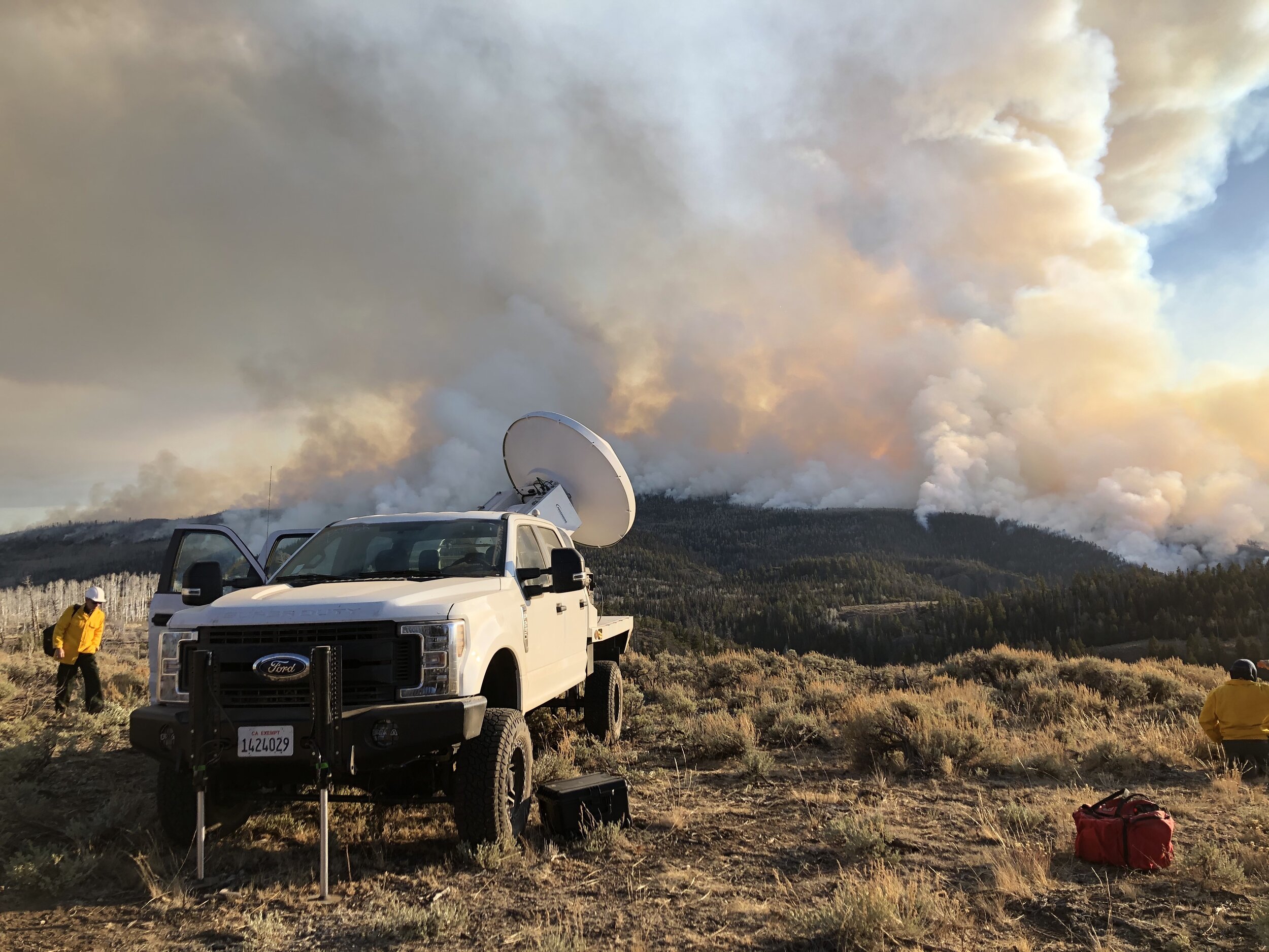 FASMEE experiment, Fishlake NF, Utah, 2019.