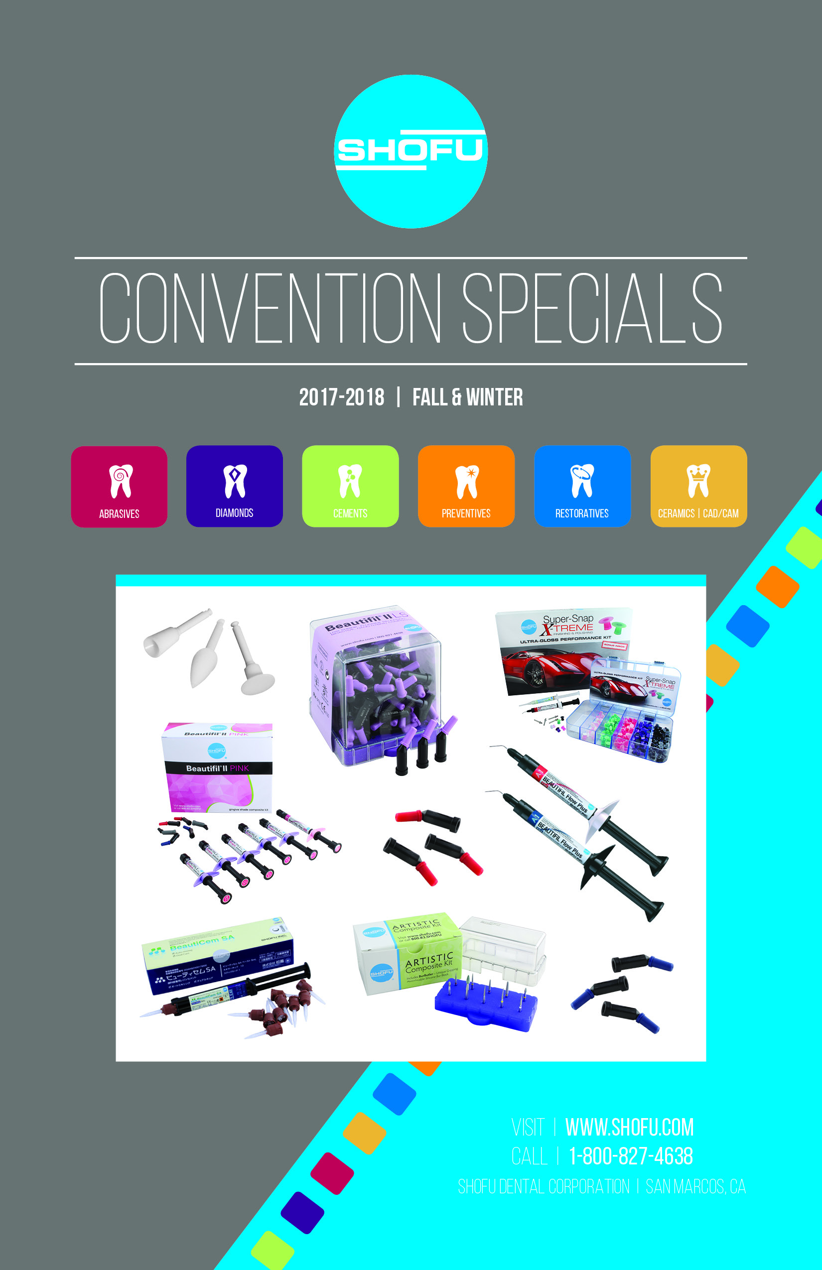  Bi-annual flyer containing special deals on products. New template design beginning January 2017 (FRONT) 