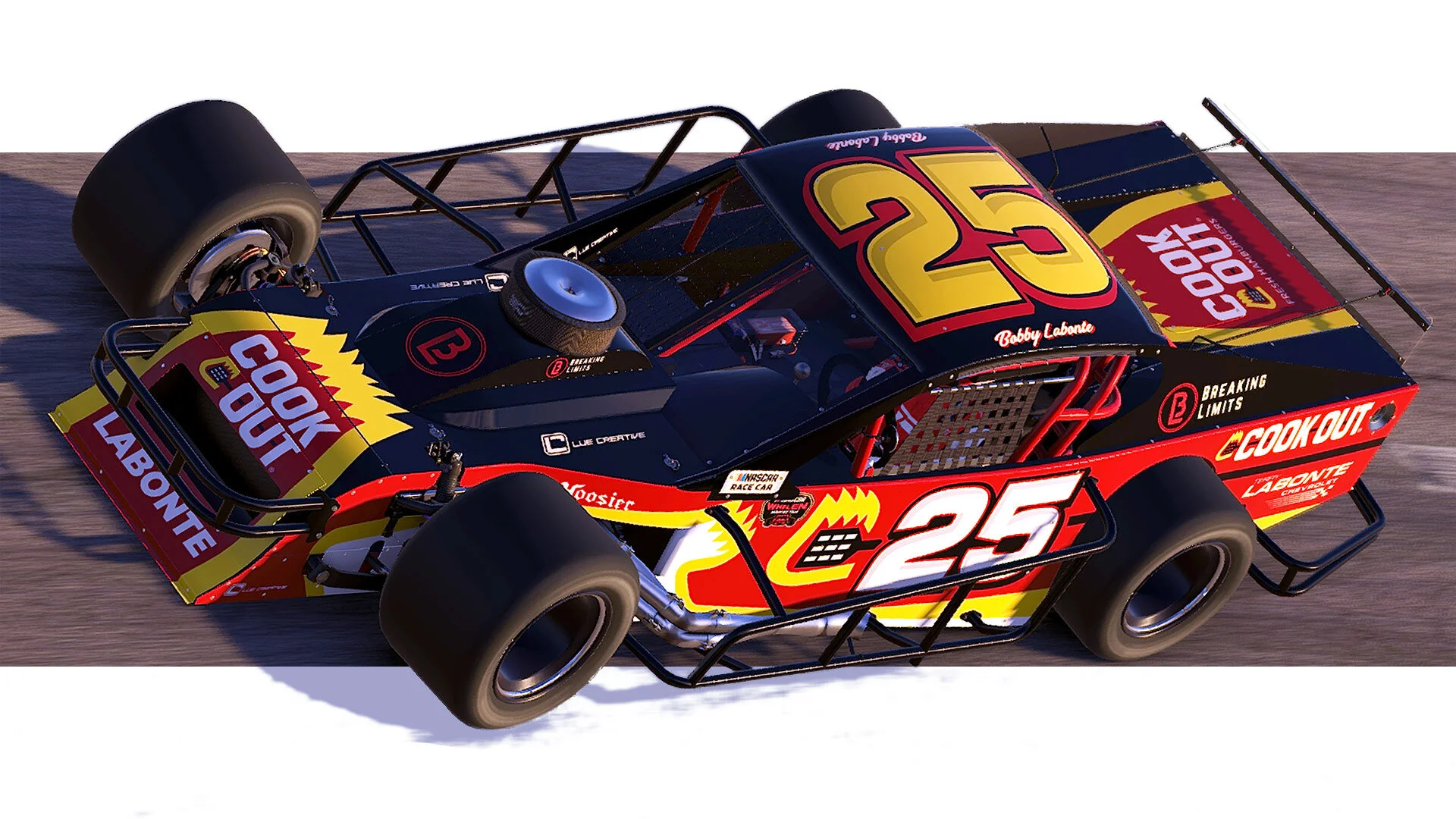 Bobby Labonte Cook Out Racing Modified — LUE Creative