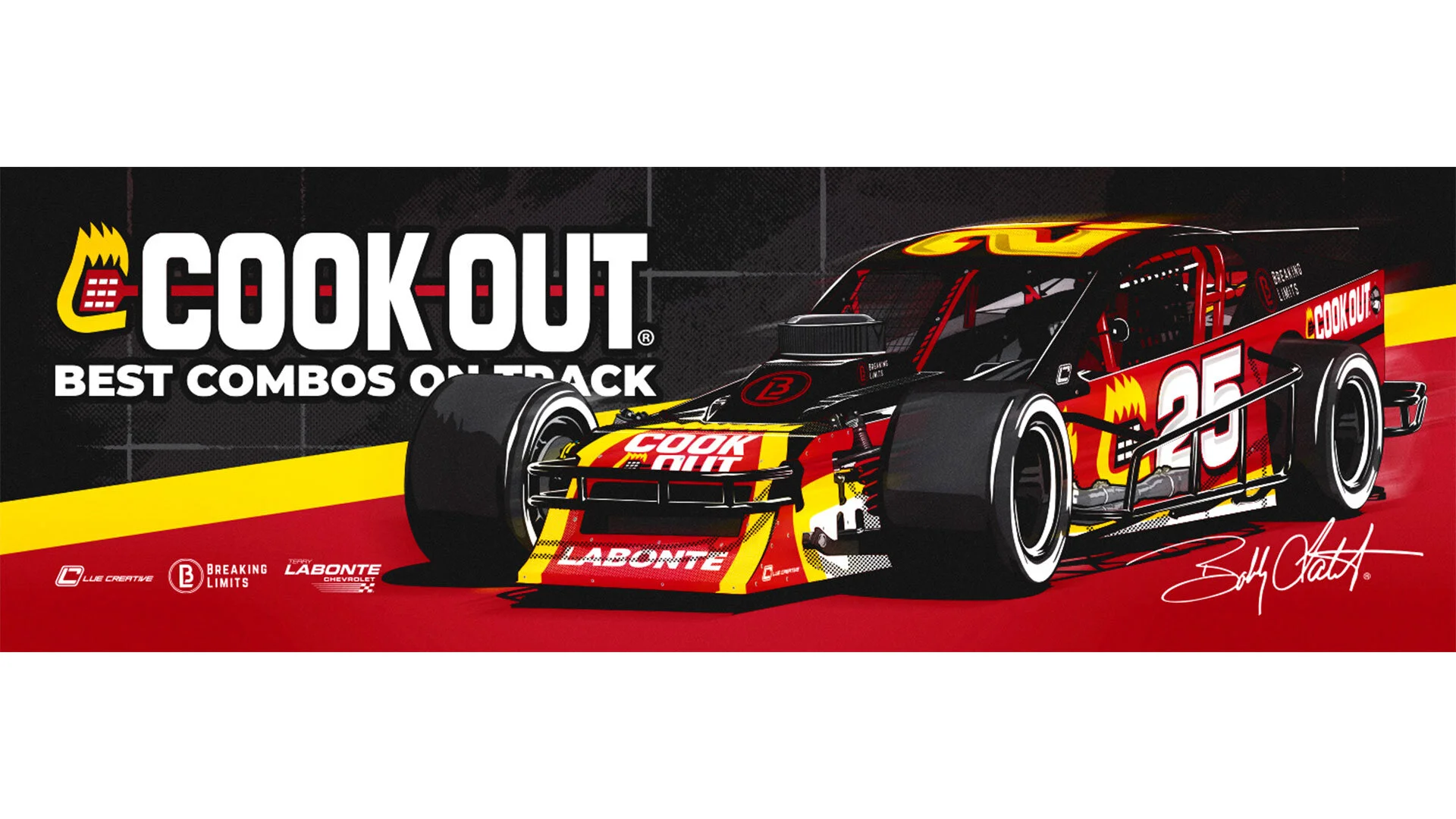 Bobby Labonte Cook Out Racing Modified — LUE Creative