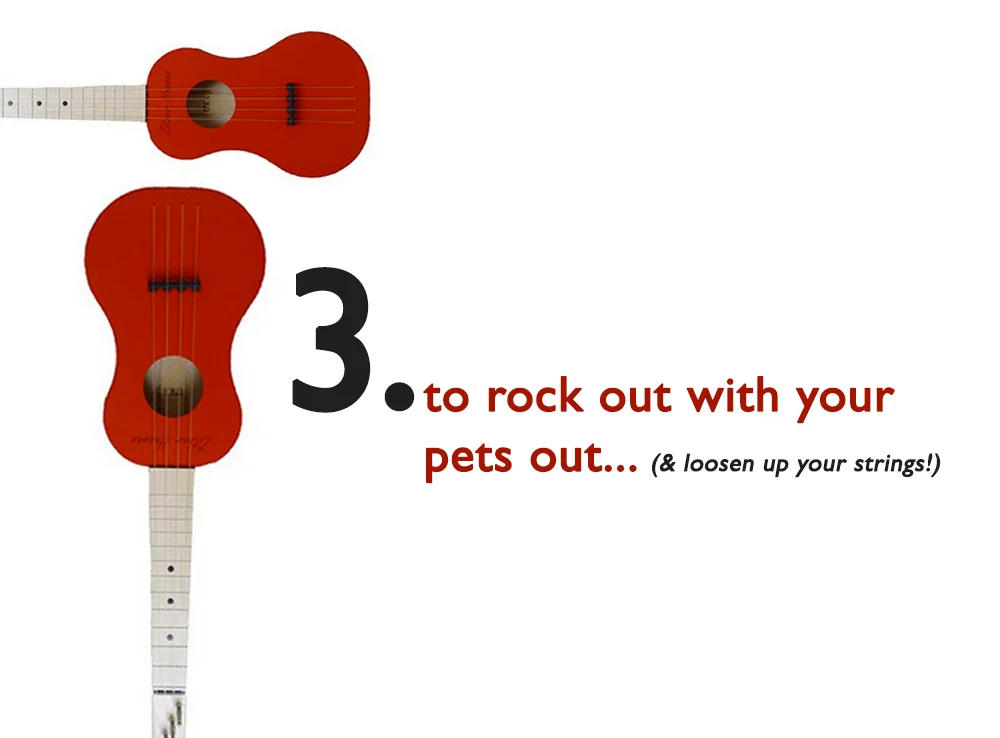 Zither Heaven Red Ukelele