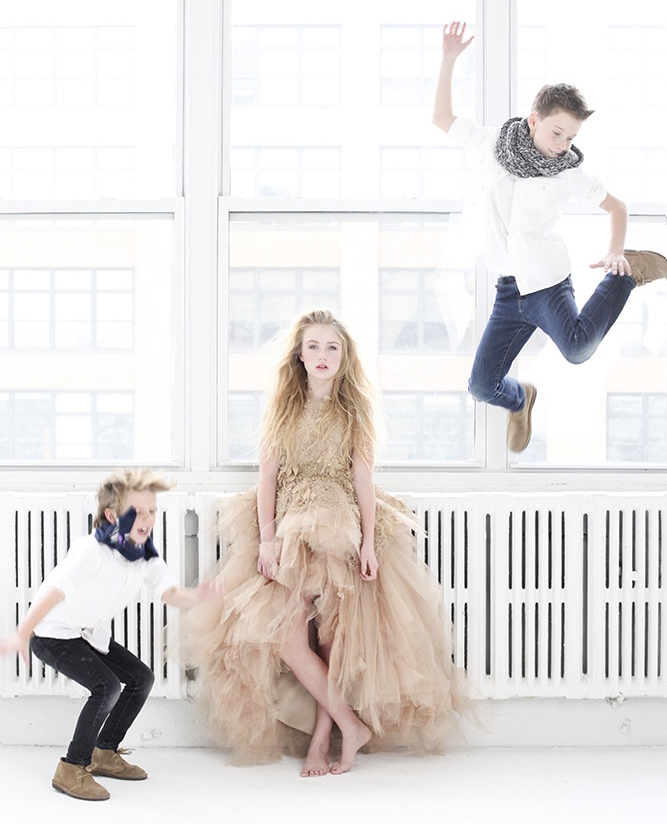 Photography by Lee Clower | Written by Taylor Kate for petitePARADE | Ellie in Mischka Aoki, Baylor & Hudson in looks by Mark McNairy