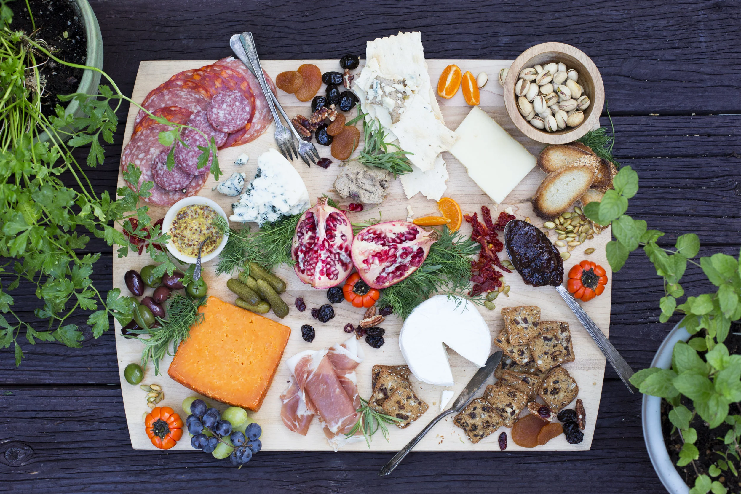 charcuterie board