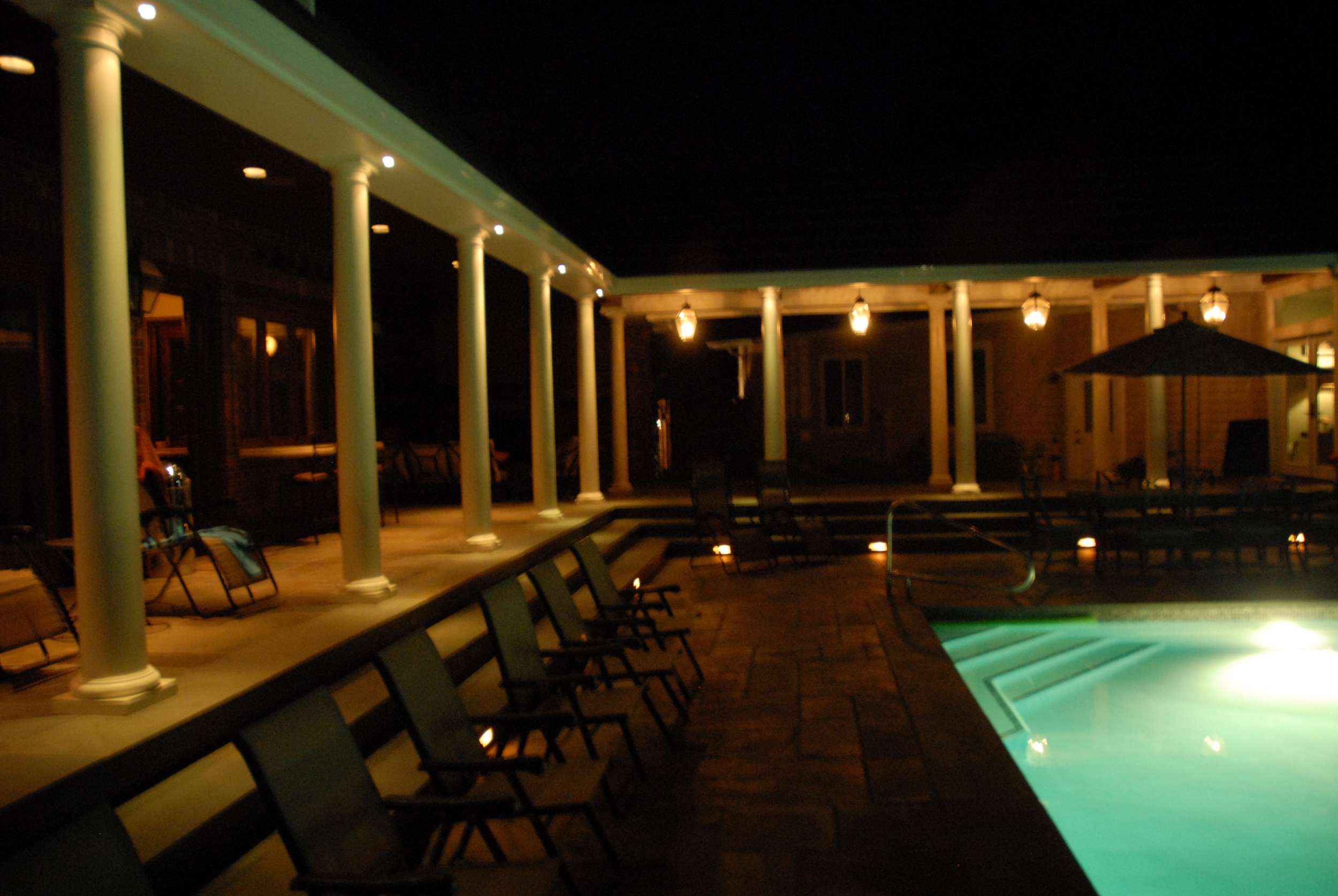 Pool at Night